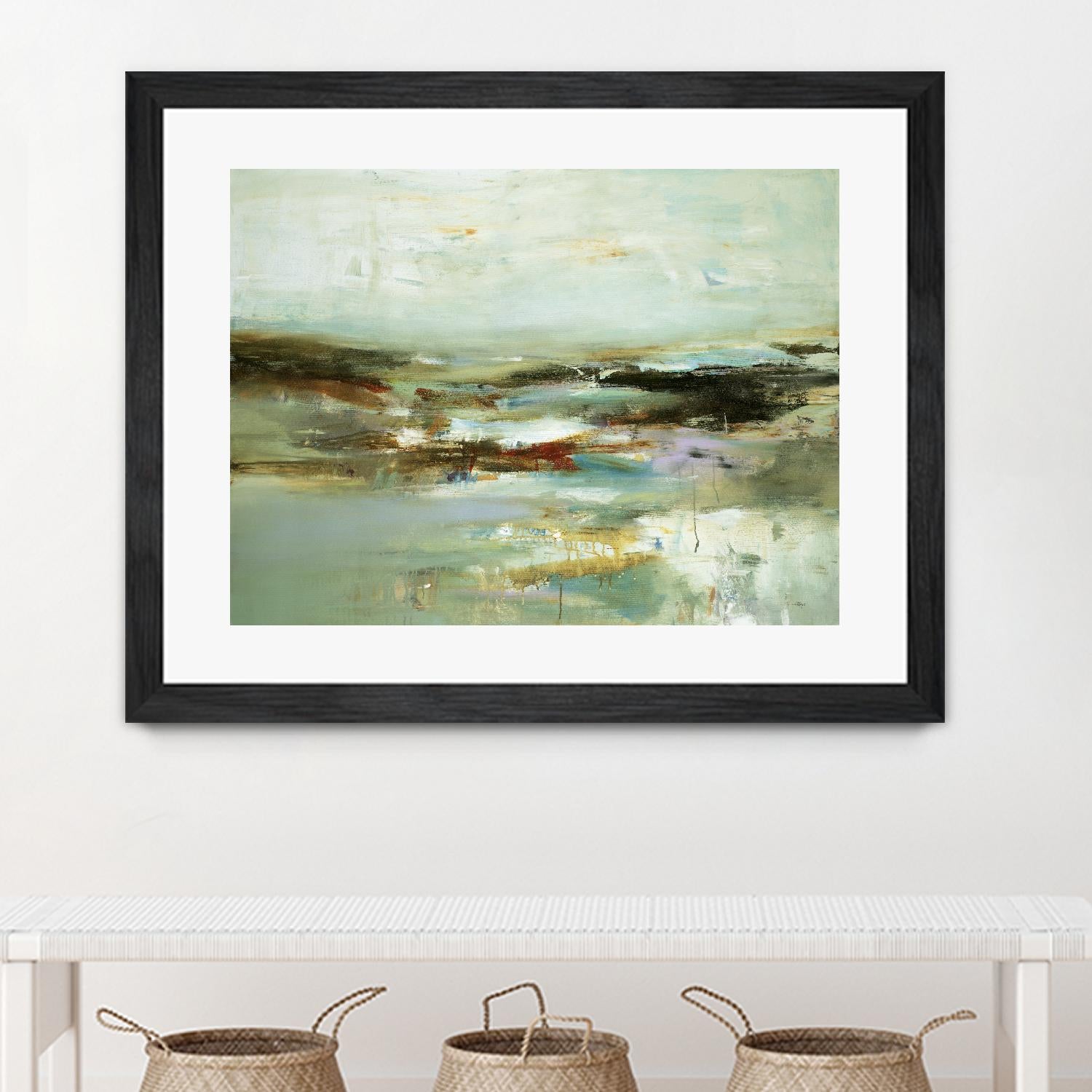 Abstracted Views by Lisa Ridgers on GIANT ART - black abstract