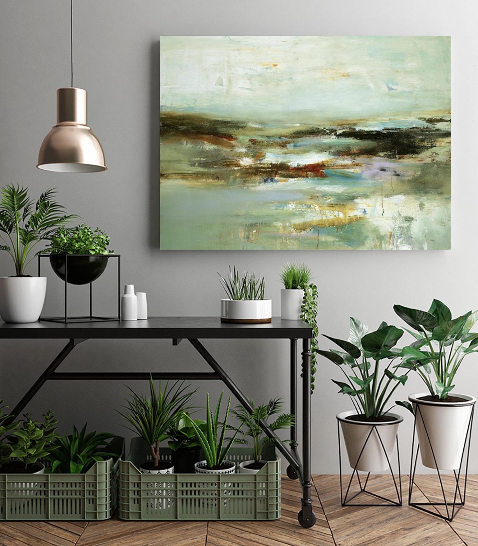 Abstracted Views by Lisa Ridgers on GIANT ART - black abstract