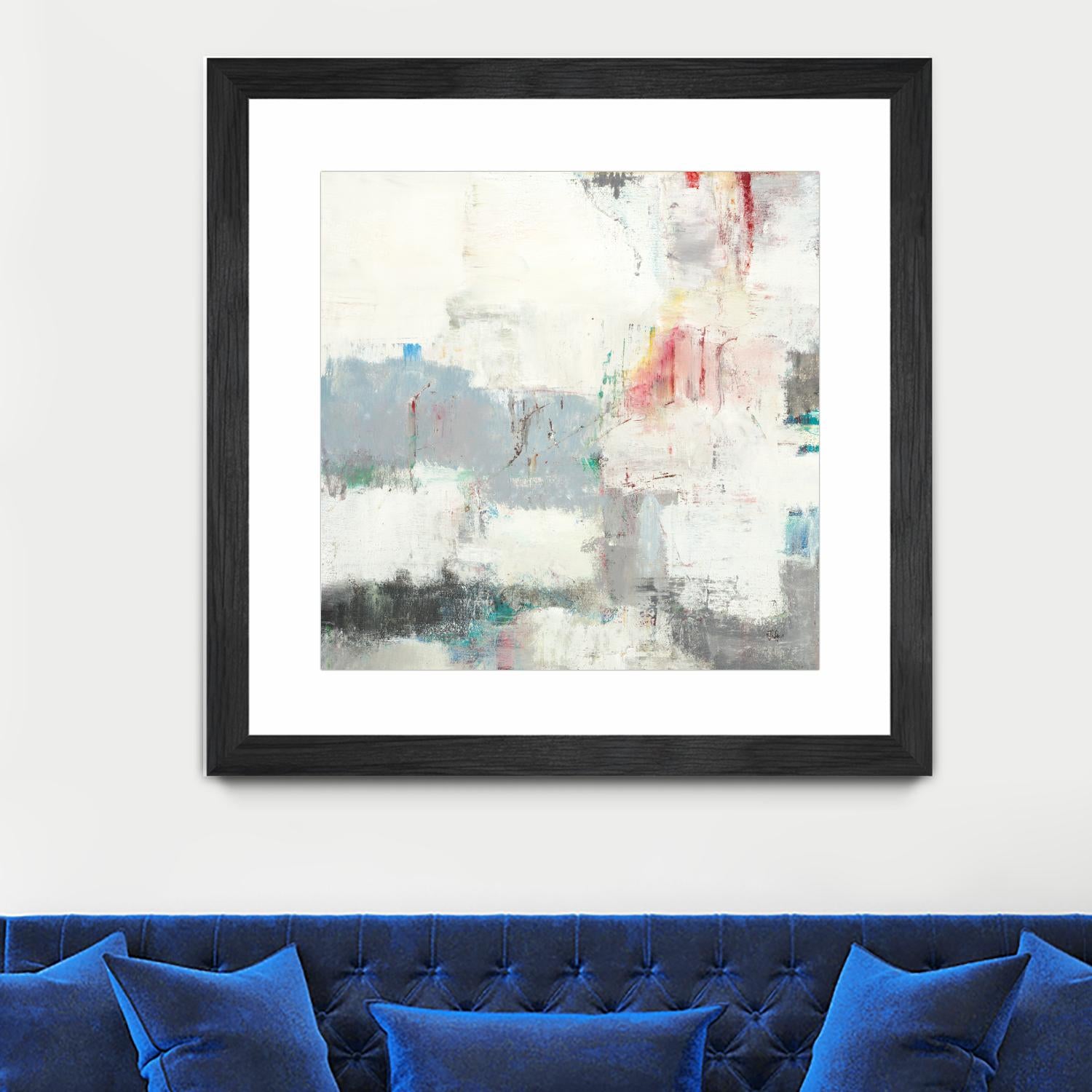 Clear Intentions by Lisa Ridgers on GIANT ART - beige abstract