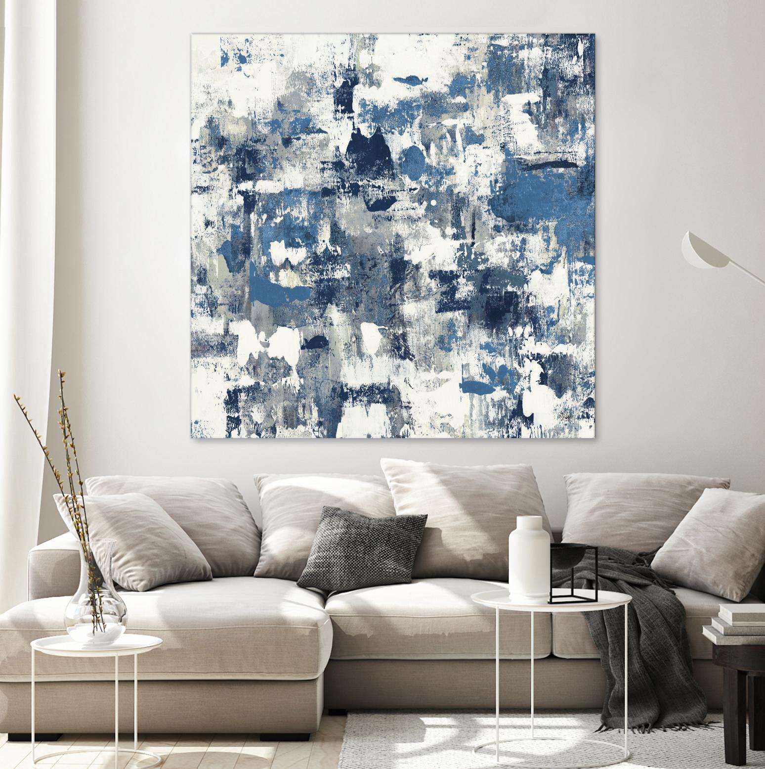 Conclusion Found I by Lisa Ridgers on GIANT ART - grey abstract