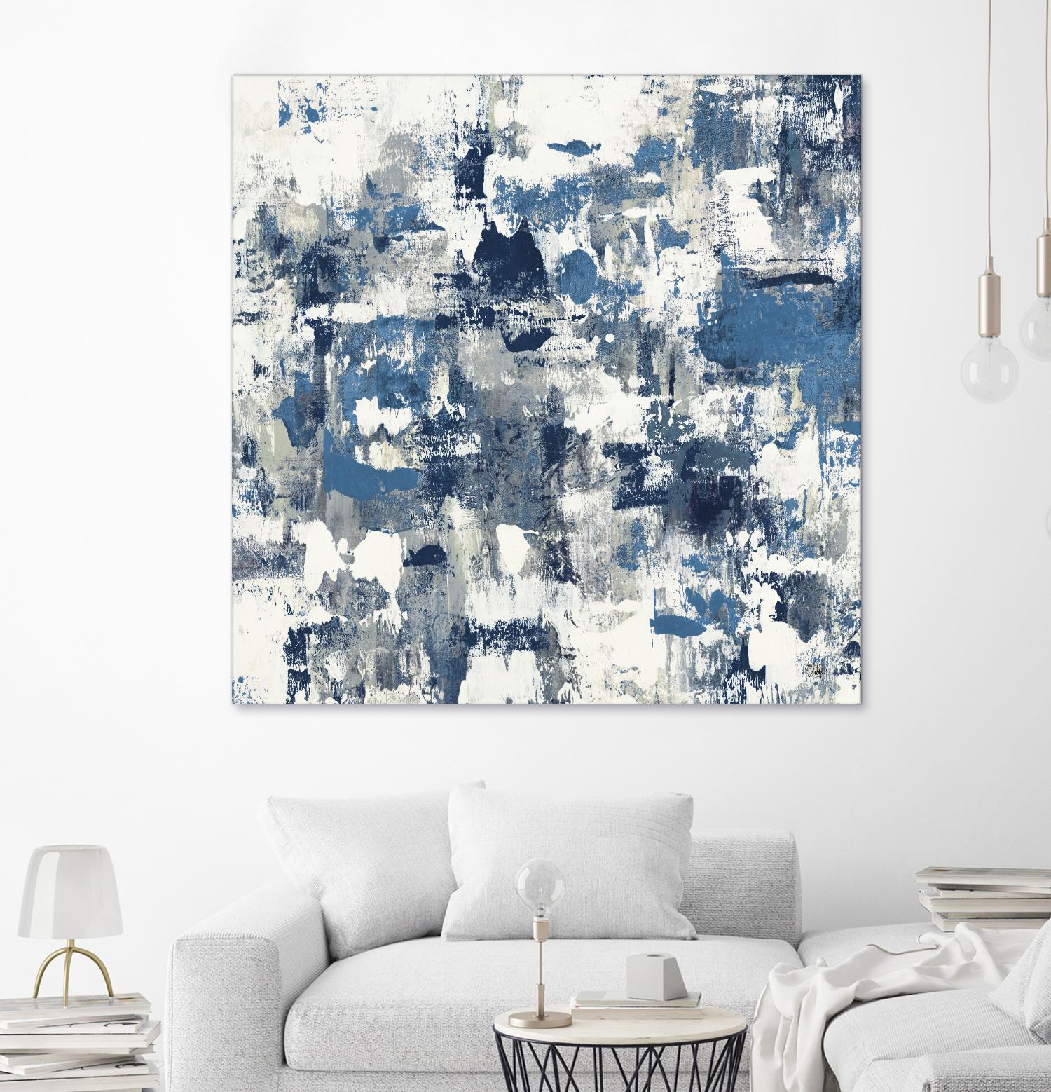 Conclusion Found I by Lisa Ridgers on GIANT ART - grey abstract