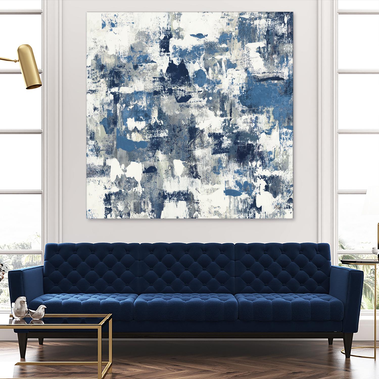 Conclusion Found I by Lisa Ridgers on GIANT ART - grey abstract