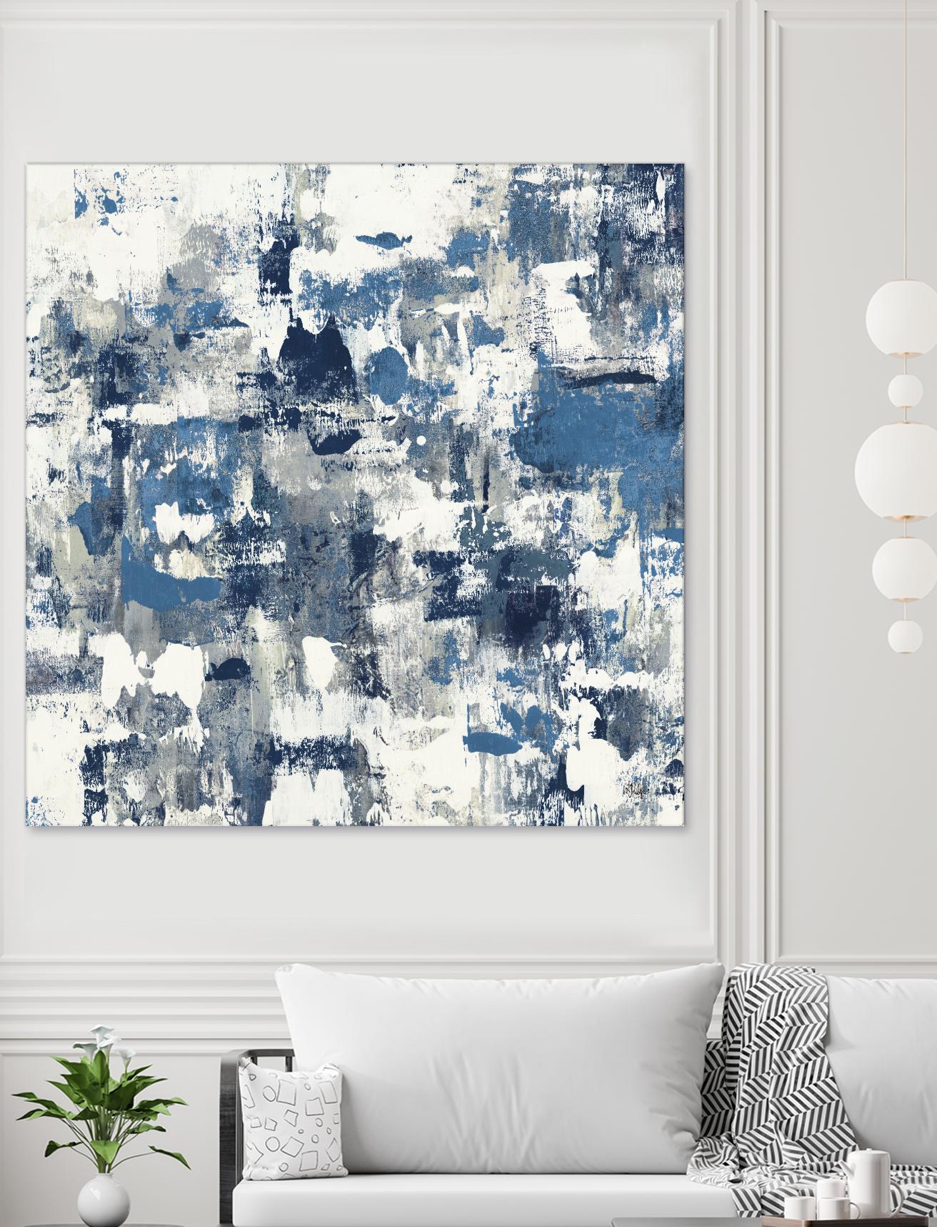 Conclusion Found I by Lisa Ridgers on GIANT ART - grey abstract