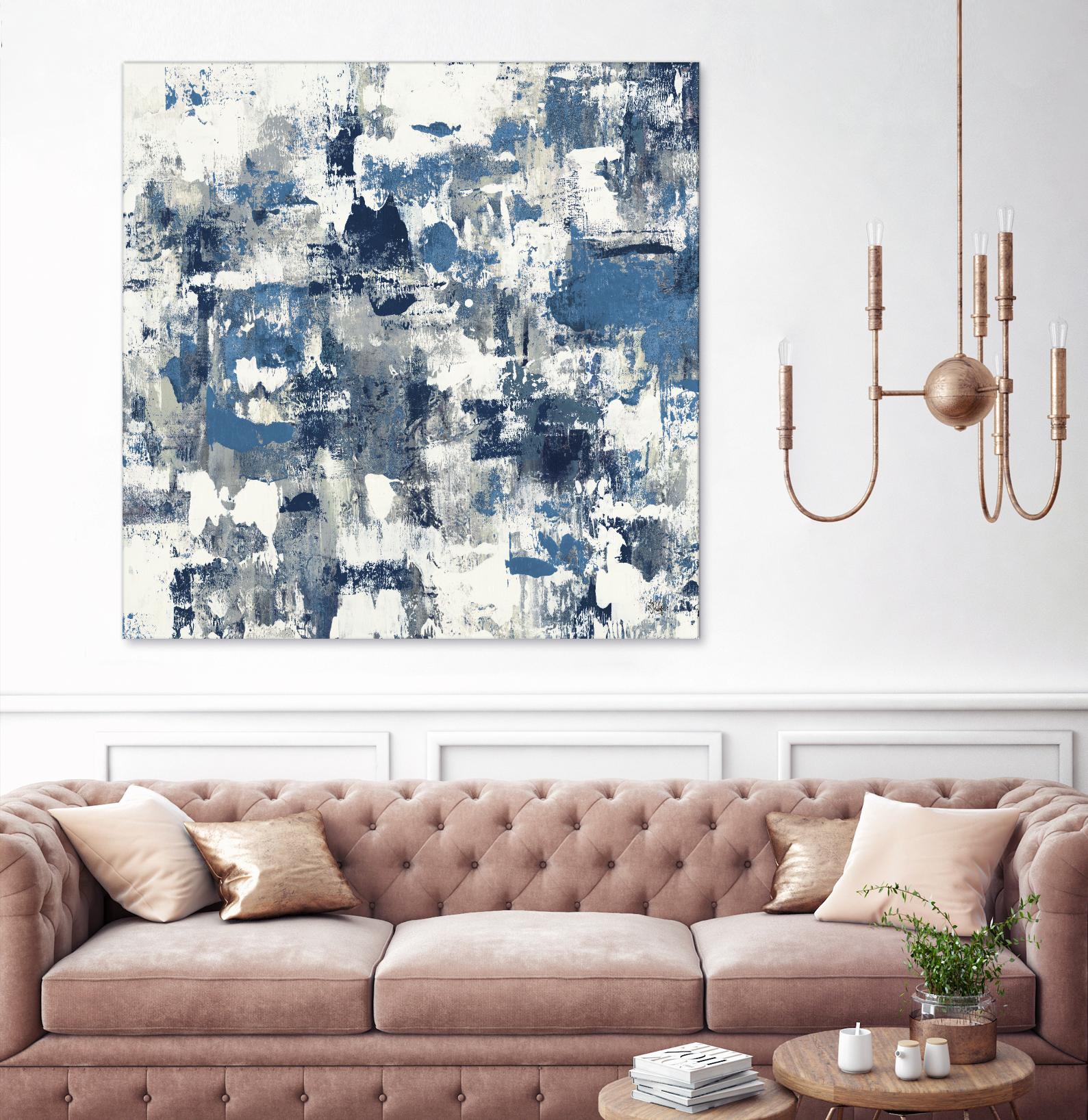 Conclusion Found I by Lisa Ridgers on GIANT ART - grey abstract