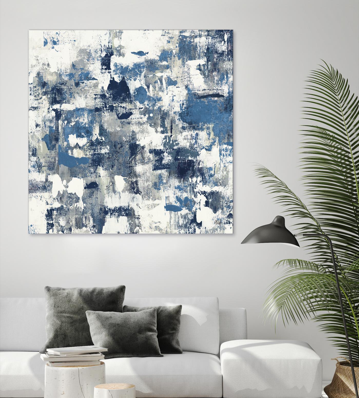 Conclusion Found I by Lisa Ridgers on GIANT ART - grey abstract