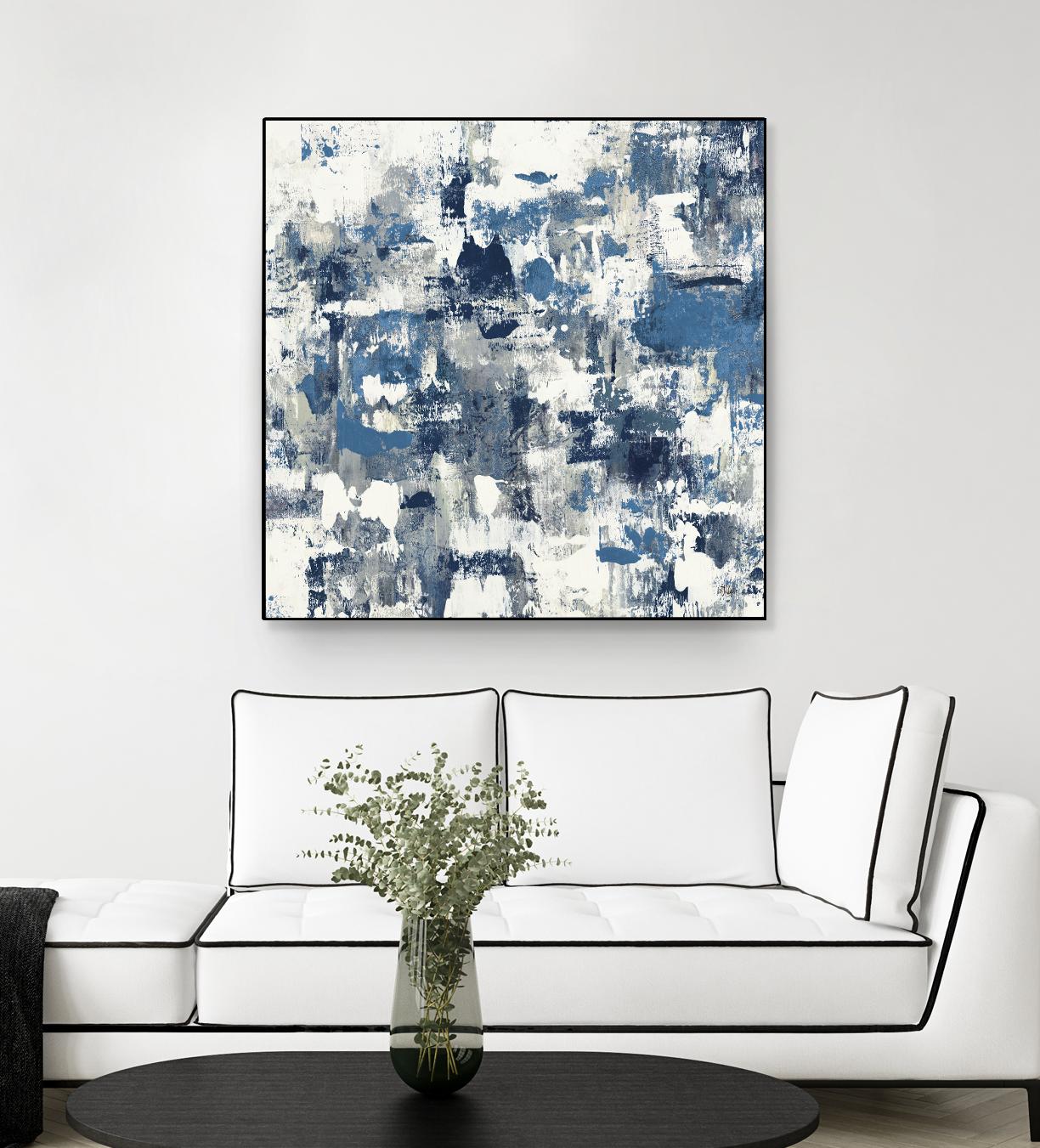 Conclusion Found I by Lisa Ridgers on GIANT ART - grey abstract