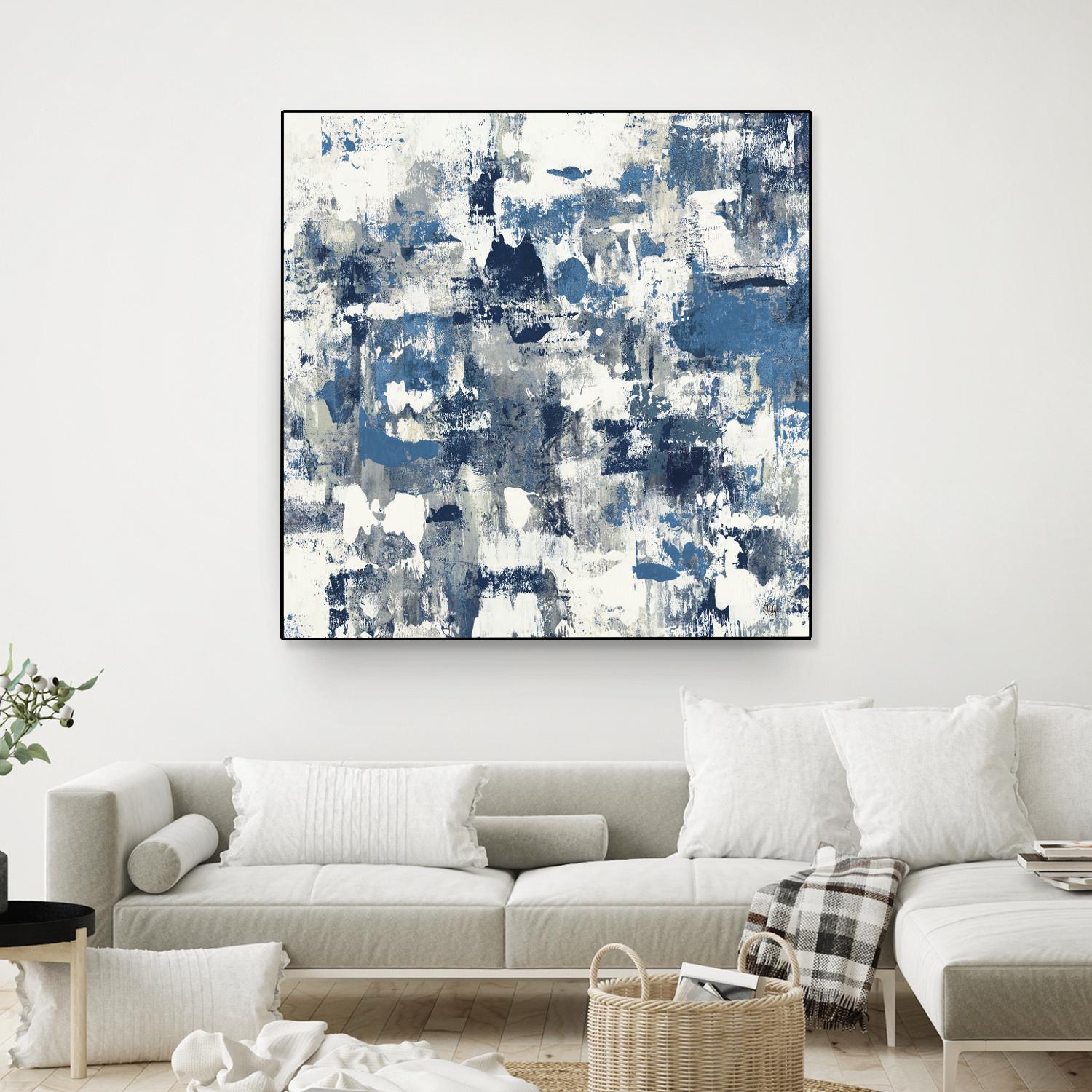 Conclusion Found I by Lisa Ridgers on GIANT ART - grey abstract