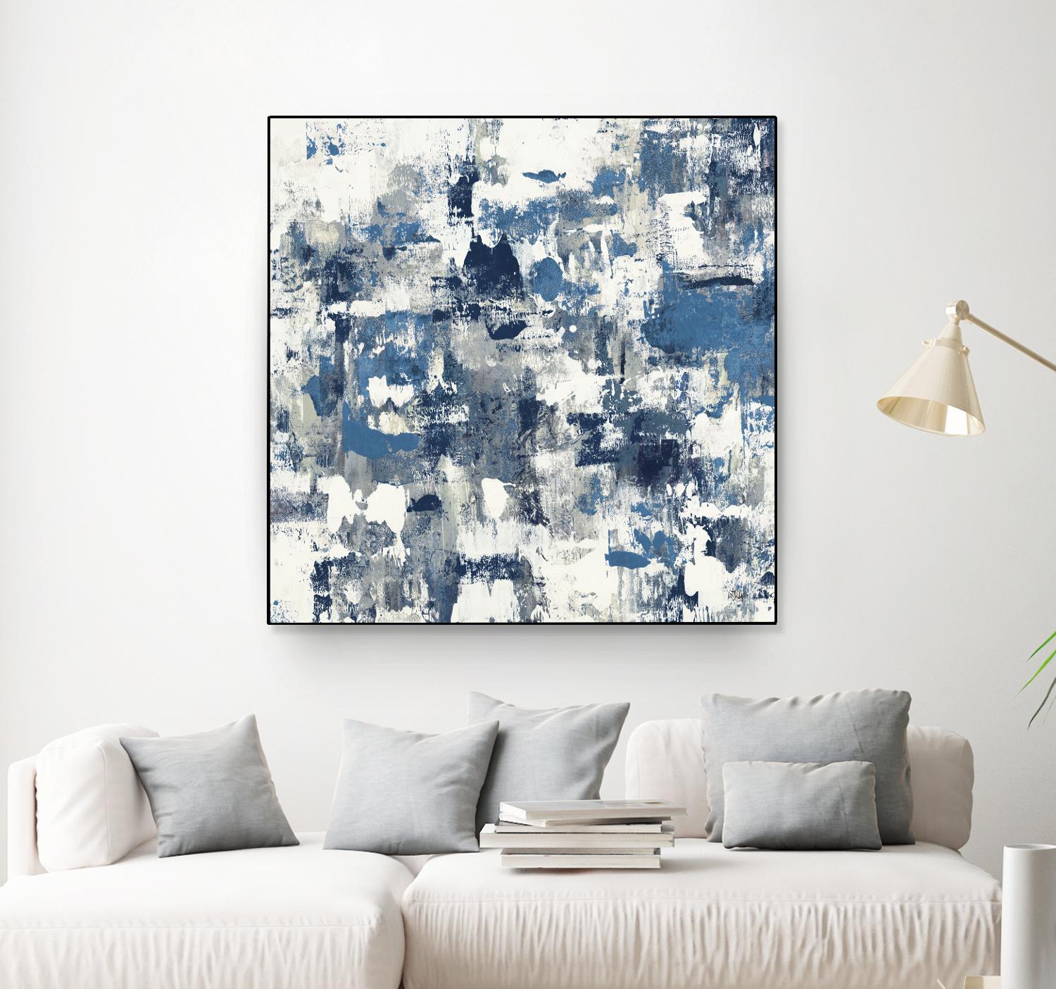 Conclusion Found I by Lisa Ridgers on GIANT ART - grey abstract