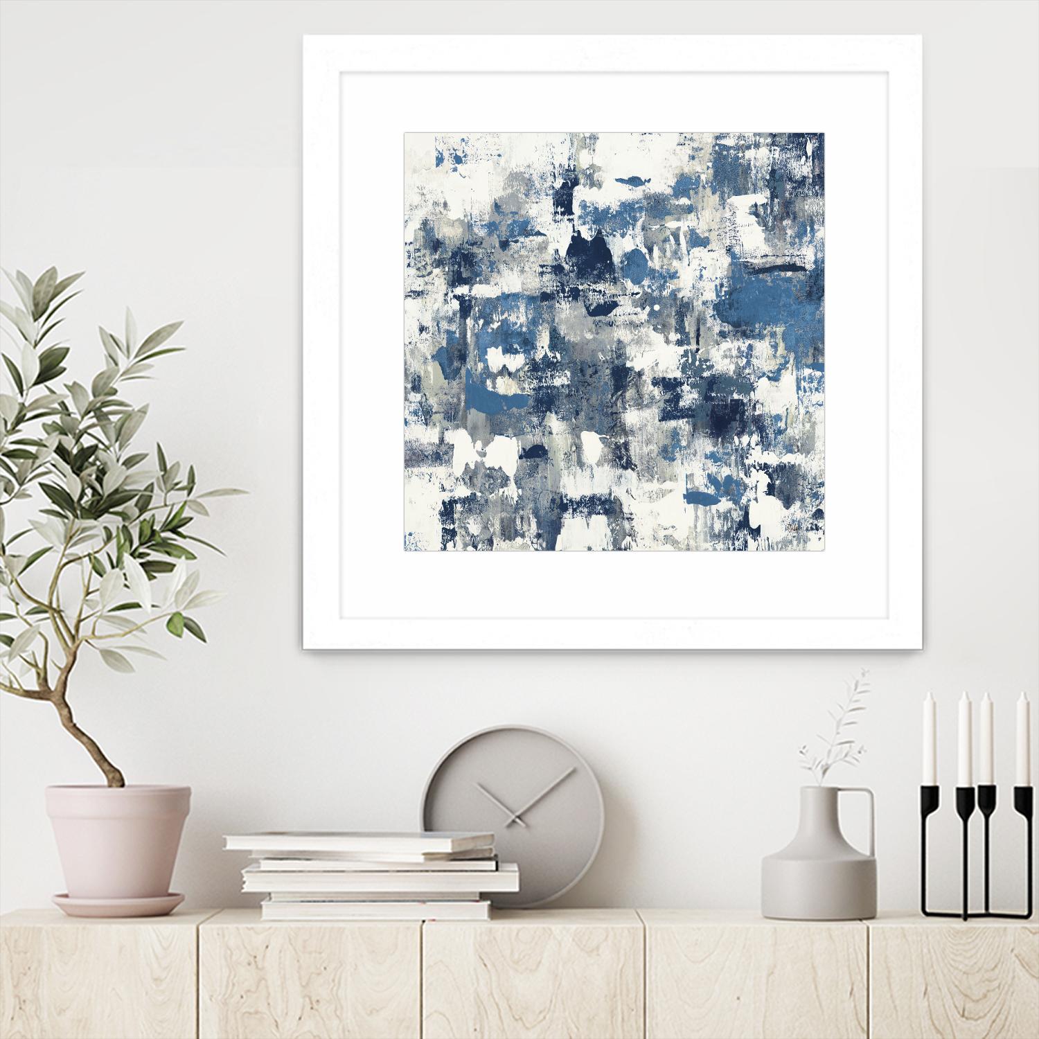 Conclusion Found I by Lisa Ridgers on GIANT ART - grey abstract