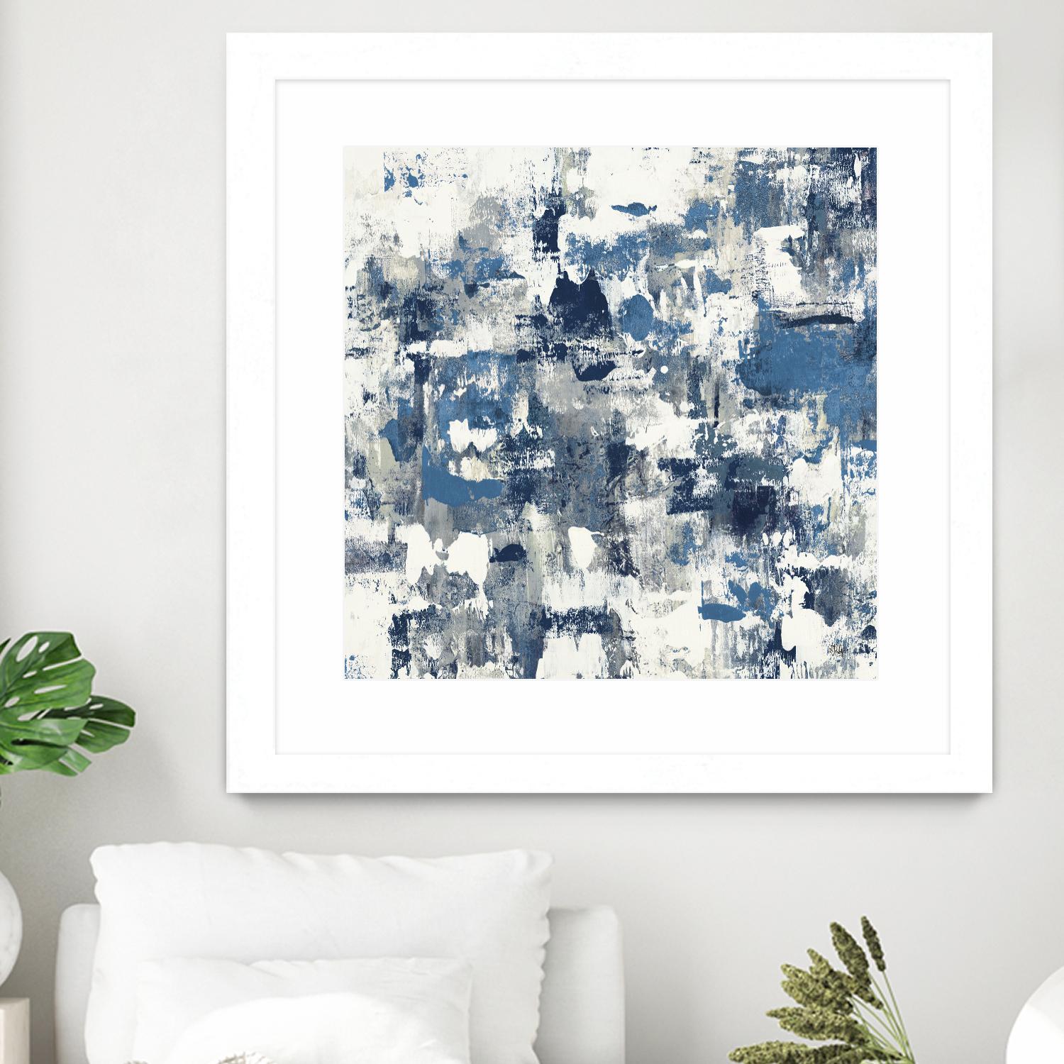 Conclusion Found I by Lisa Ridgers on GIANT ART - grey abstract