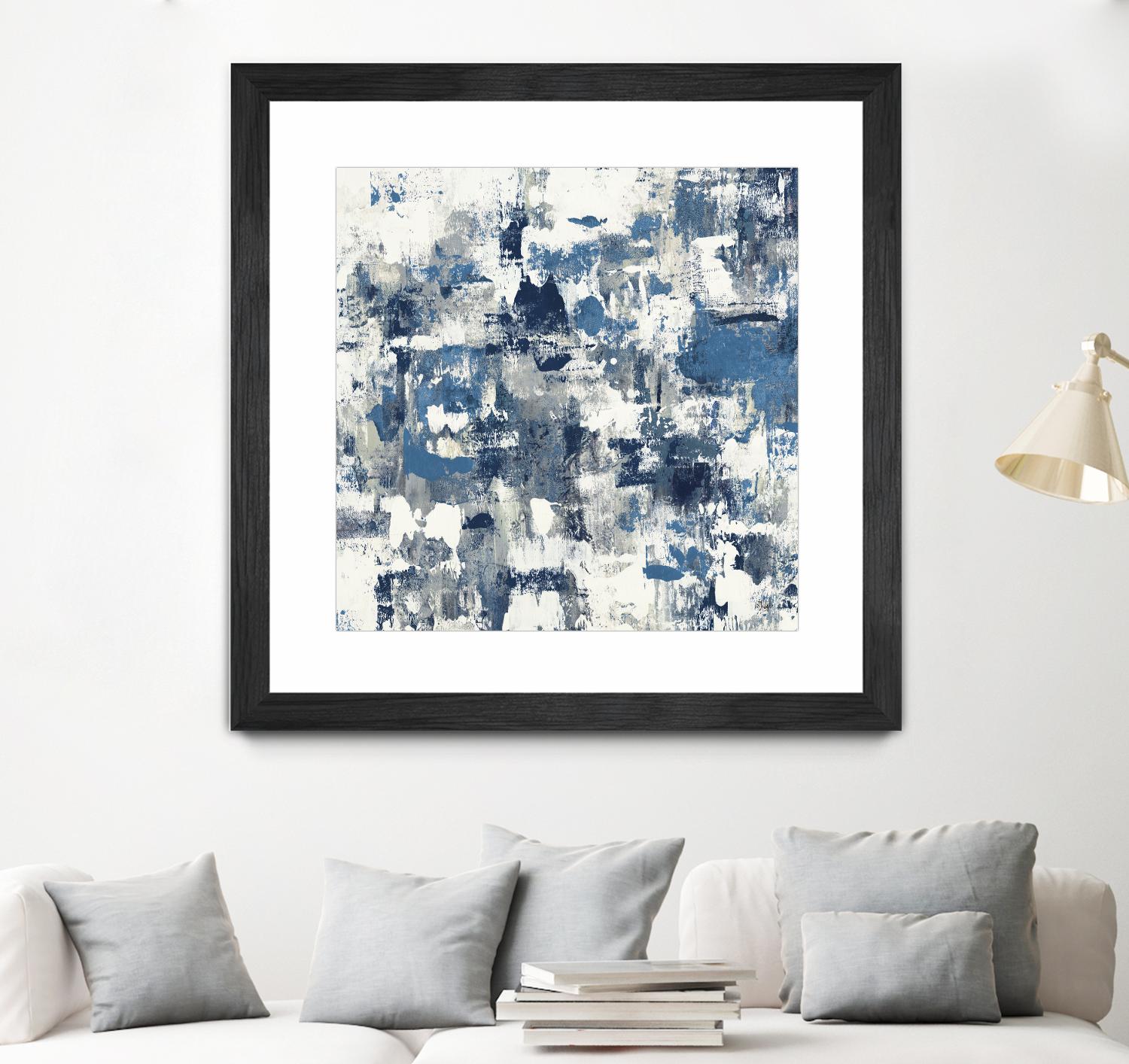 Conclusion Found I by Lisa Ridgers on GIANT ART - grey abstract