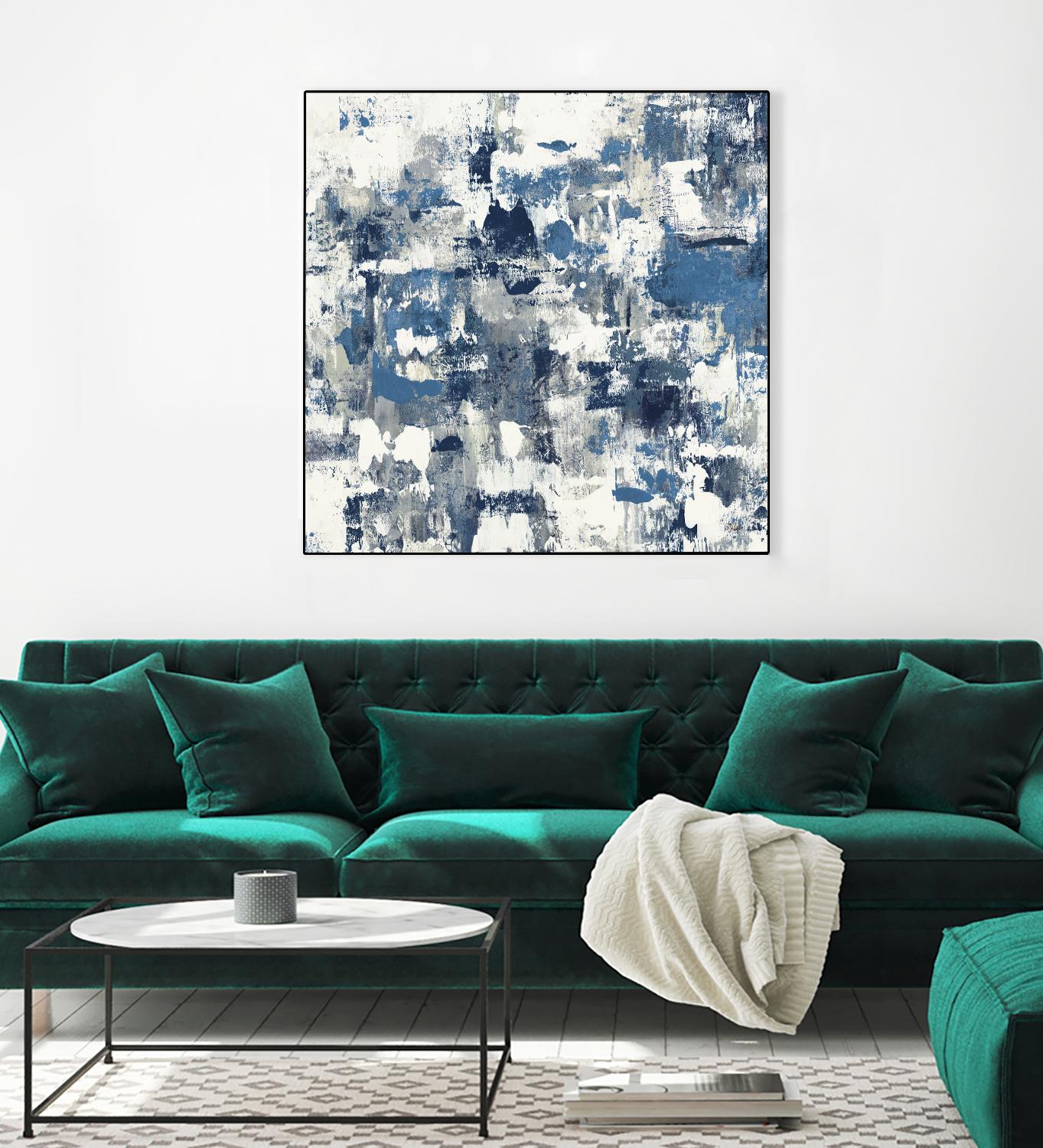 Conclusion Found I by Lisa Ridgers on GIANT ART - grey abstract