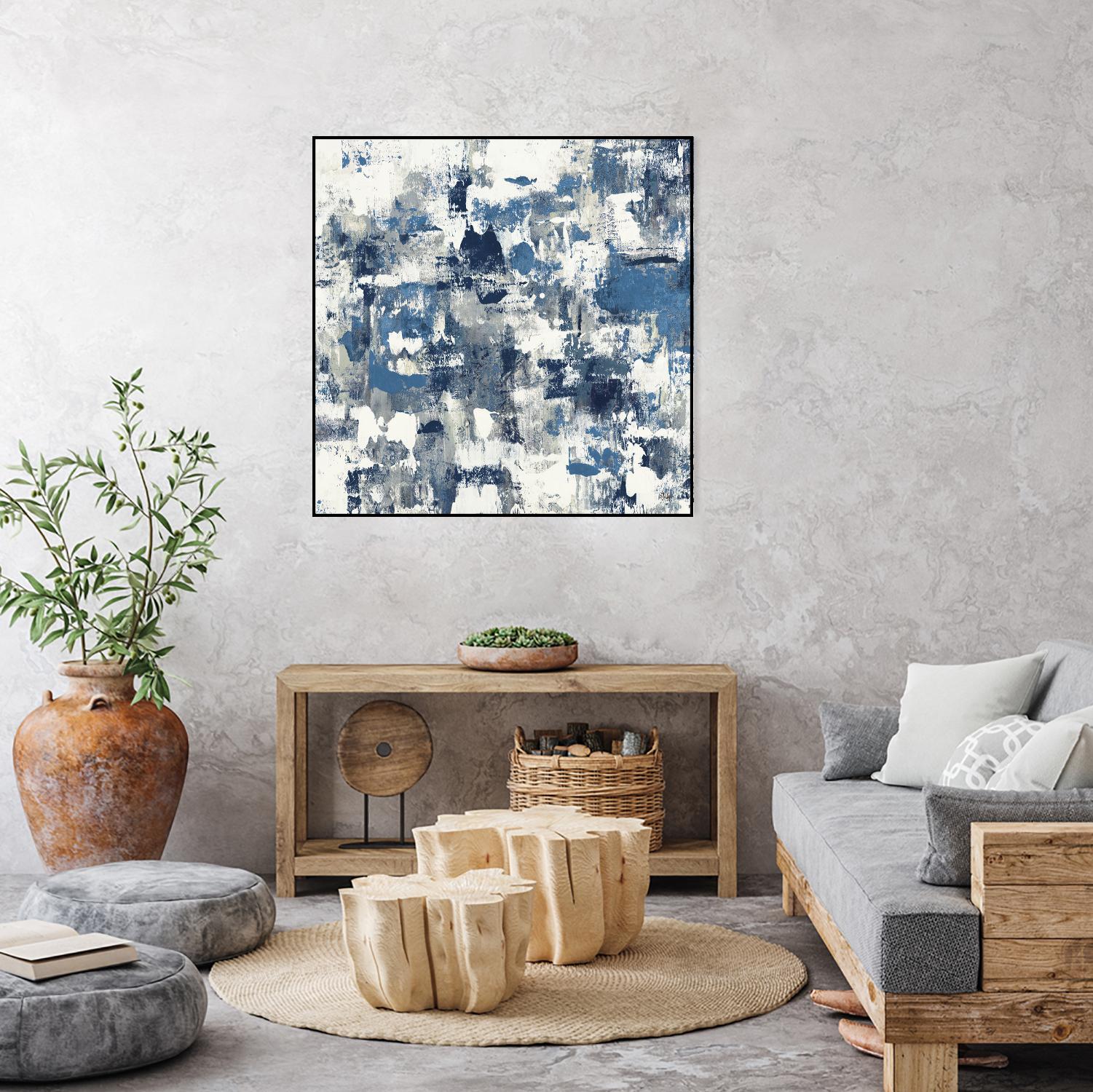 Conclusion Found I by Lisa Ridgers on GIANT ART - grey abstract