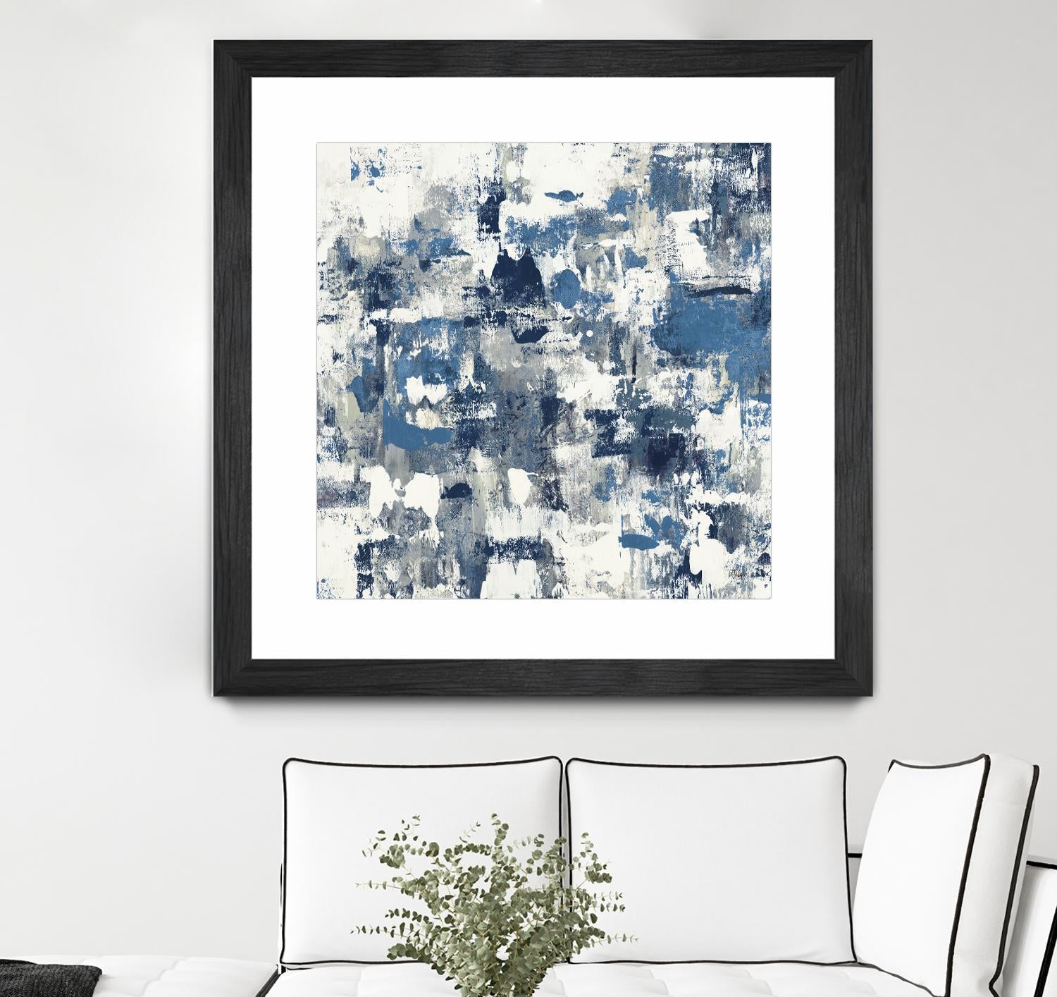 Conclusion Found I by Lisa Ridgers on GIANT ART - grey abstract