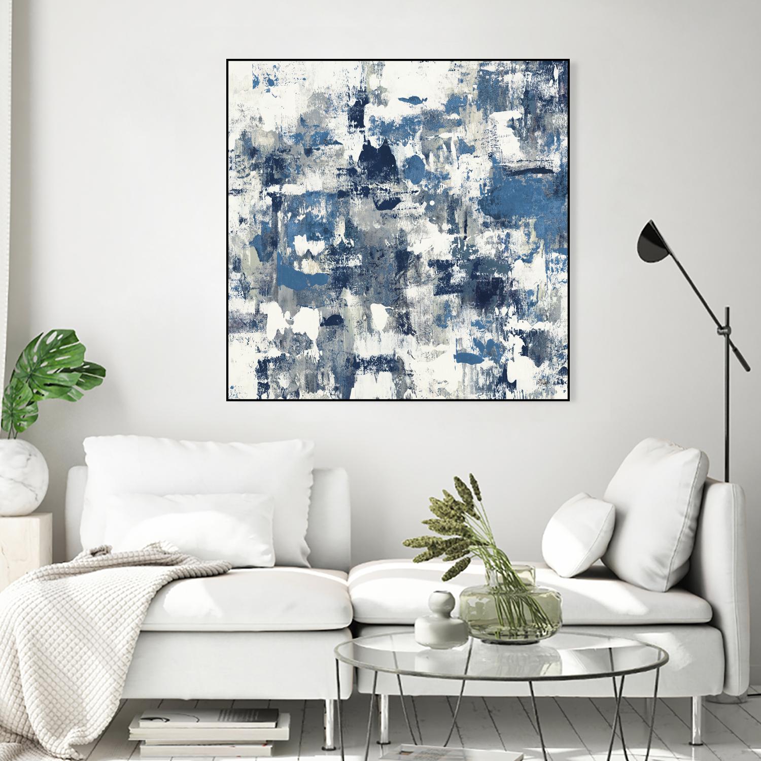 Conclusion Found I by Lisa Ridgers on GIANT ART - grey abstract