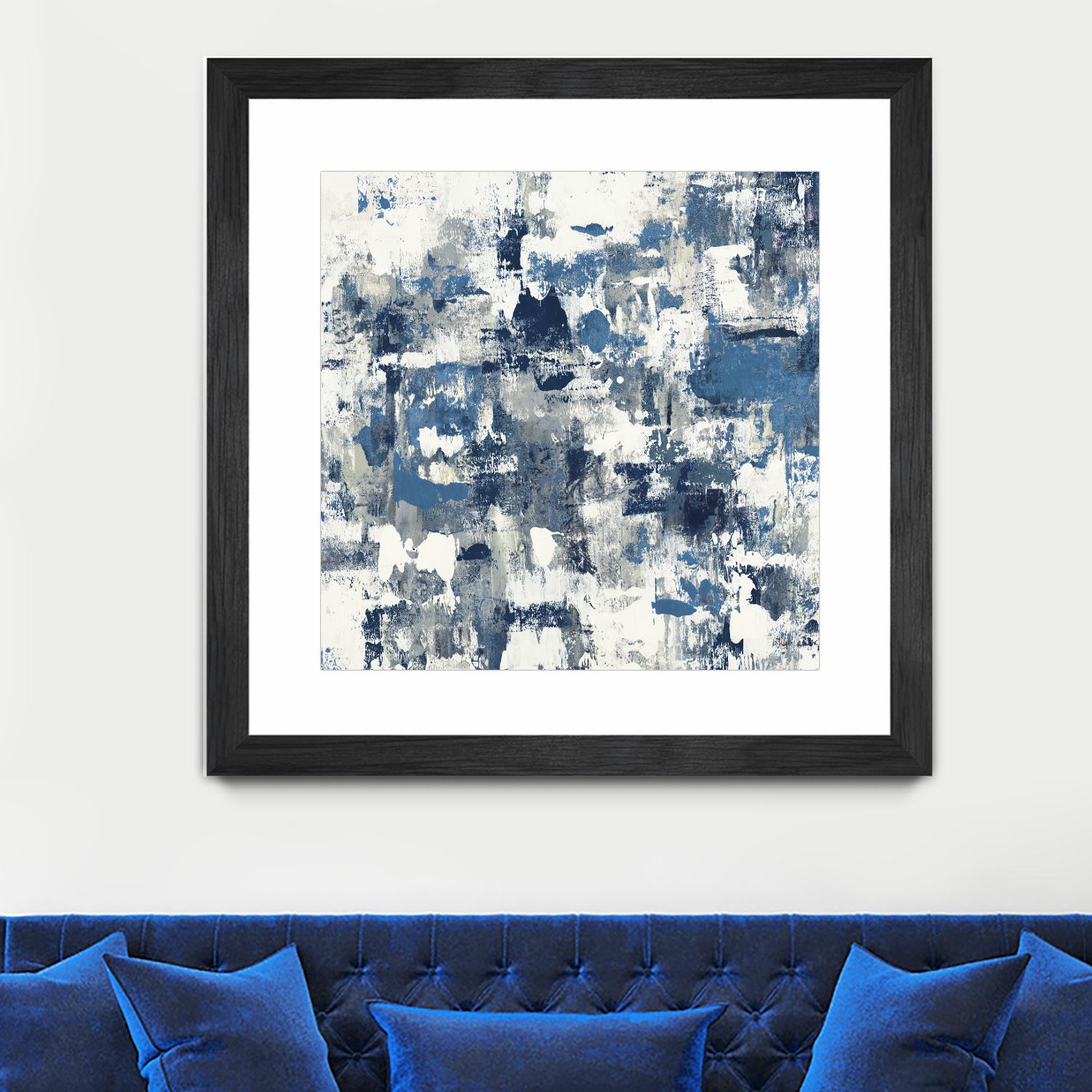 Conclusion Found I by Lisa Ridgers on GIANT ART - grey abstract