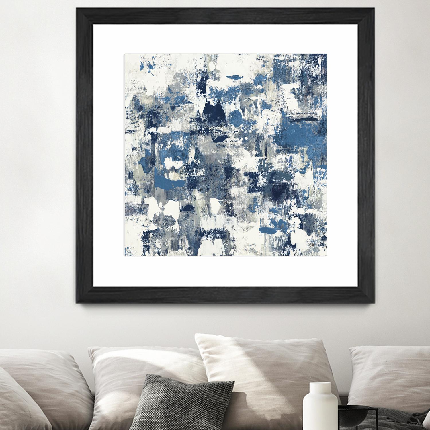 Conclusion Found I by Lisa Ridgers on GIANT ART - grey abstract