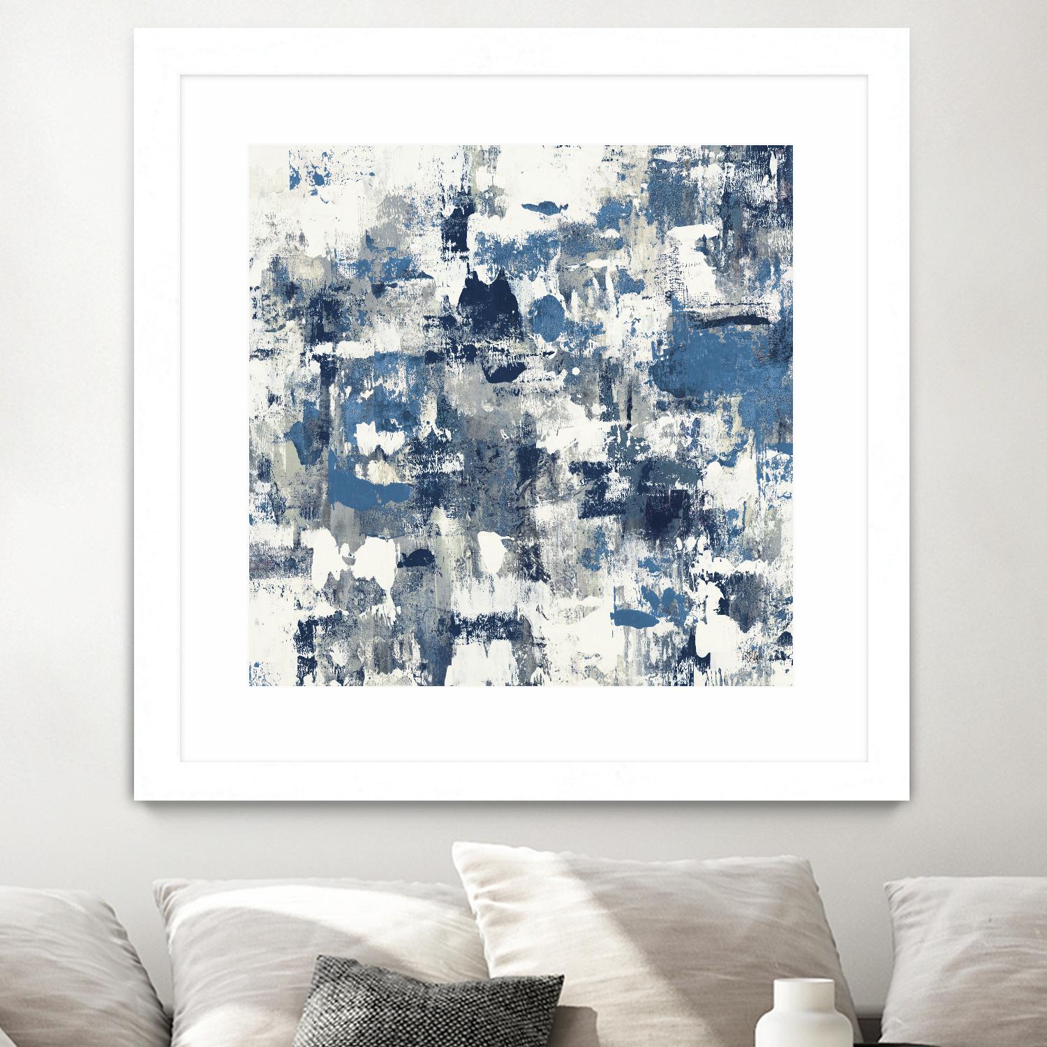 Conclusion Found I by Lisa Ridgers on GIANT ART - grey abstract