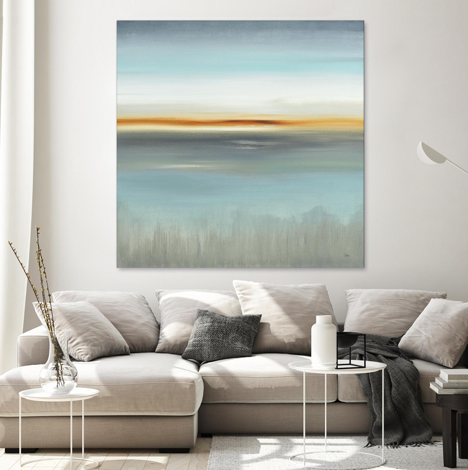 Dreamland III by Lisa Ridgers on GIANT ART - orange abstract