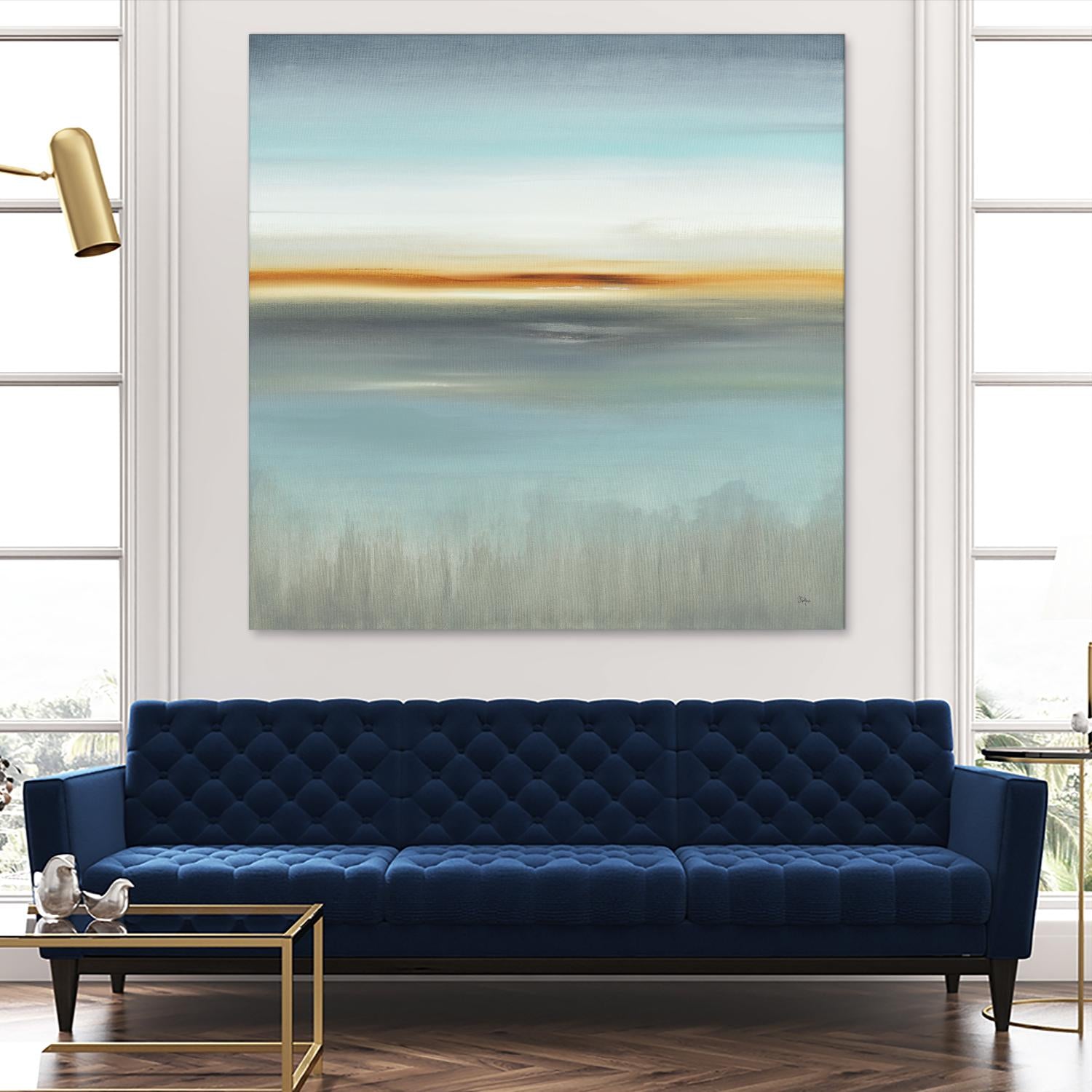 Dreamland III by Lisa Ridgers on GIANT ART - orange abstract