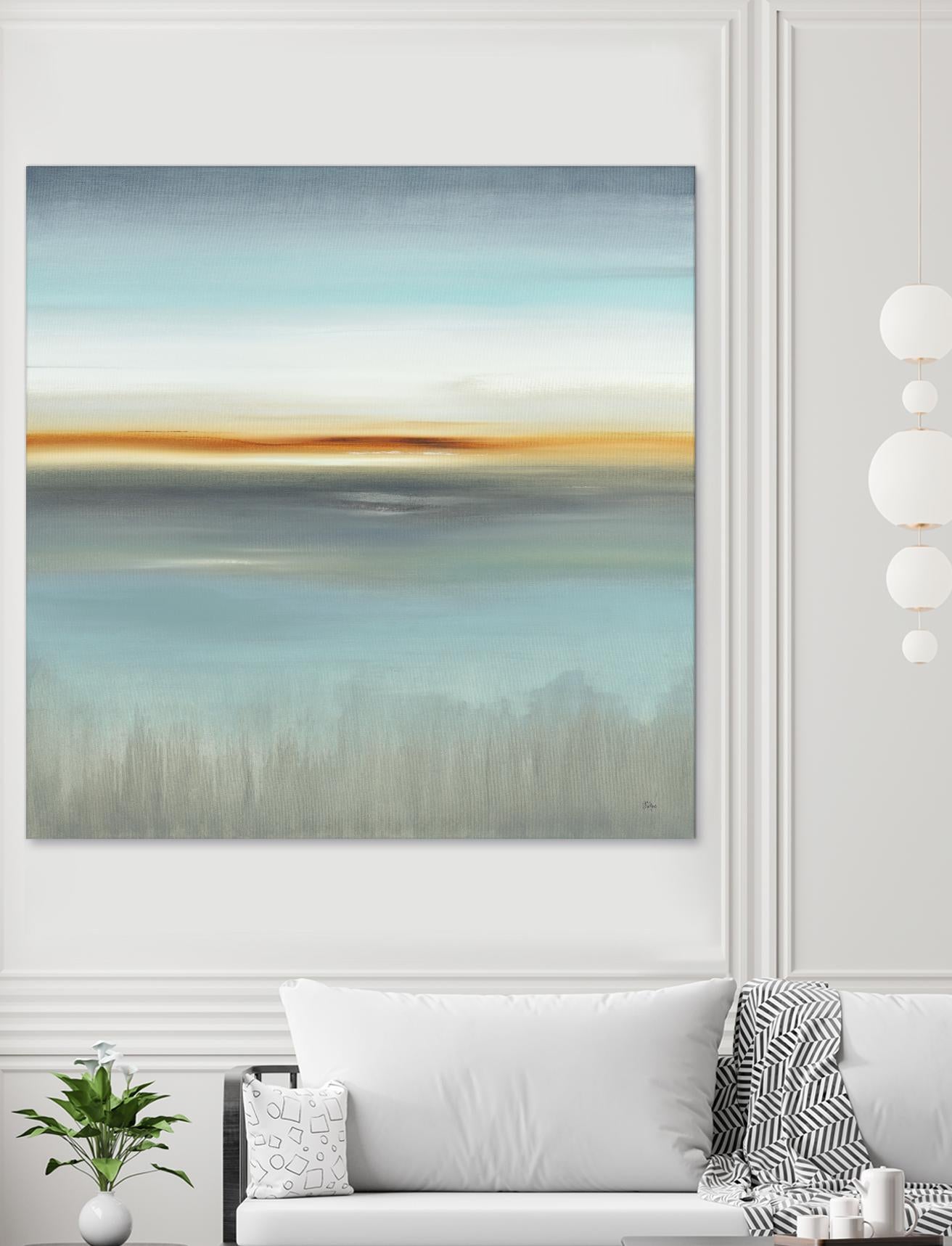 Dreamland III by Lisa Ridgers on GIANT ART - orange abstract