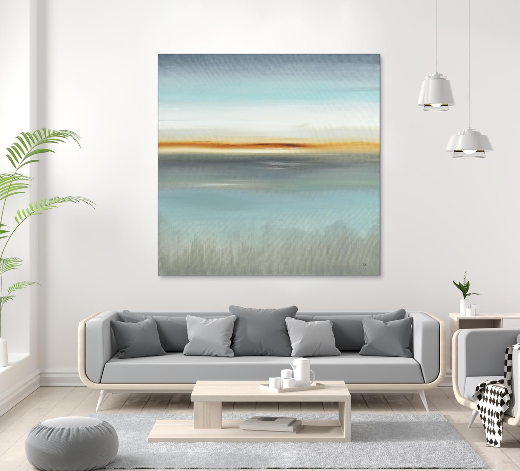 Dreamland III by Lisa Ridgers on GIANT ART - orange abstract