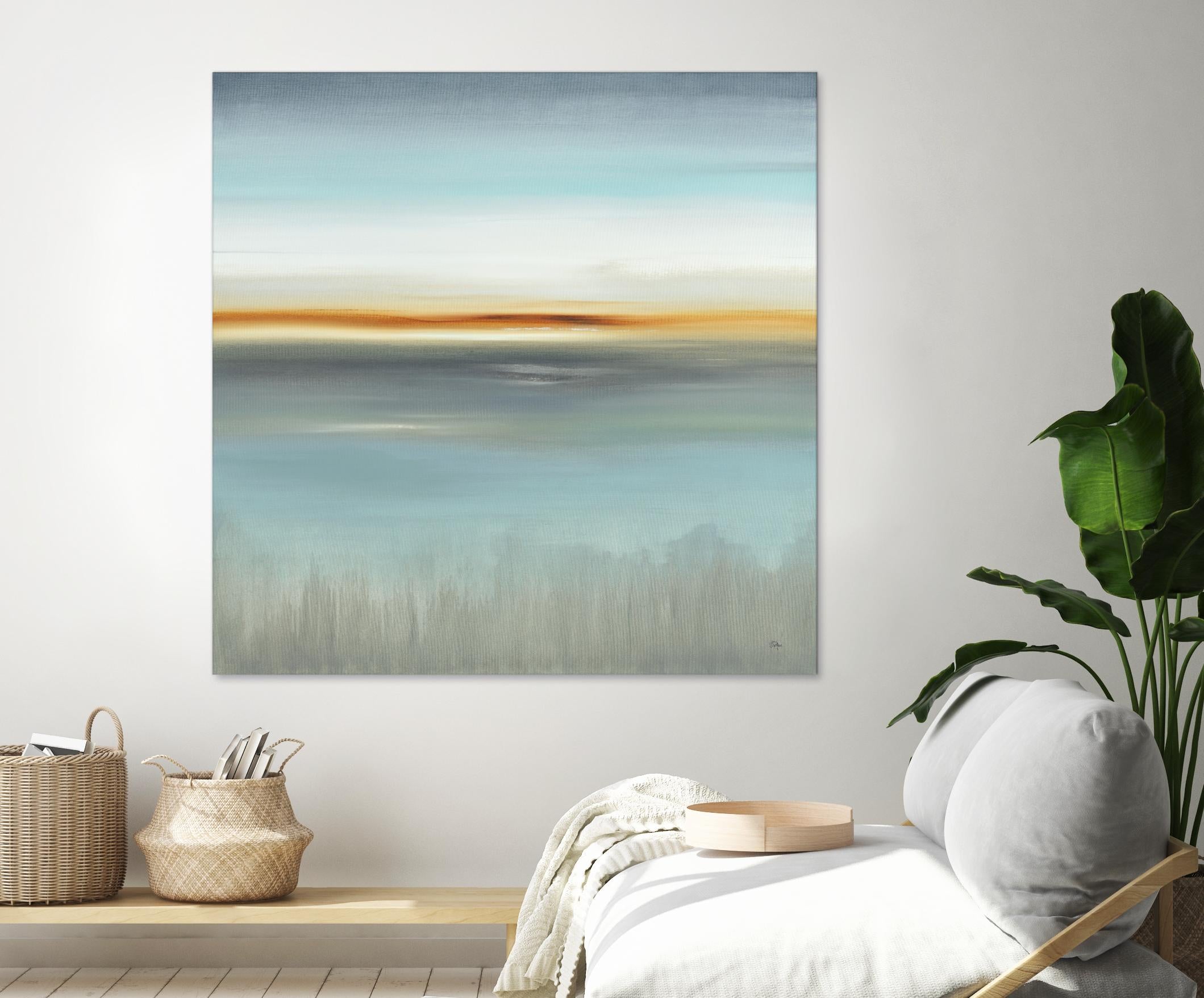 Dreamland III by Lisa Ridgers on GIANT ART - orange abstract