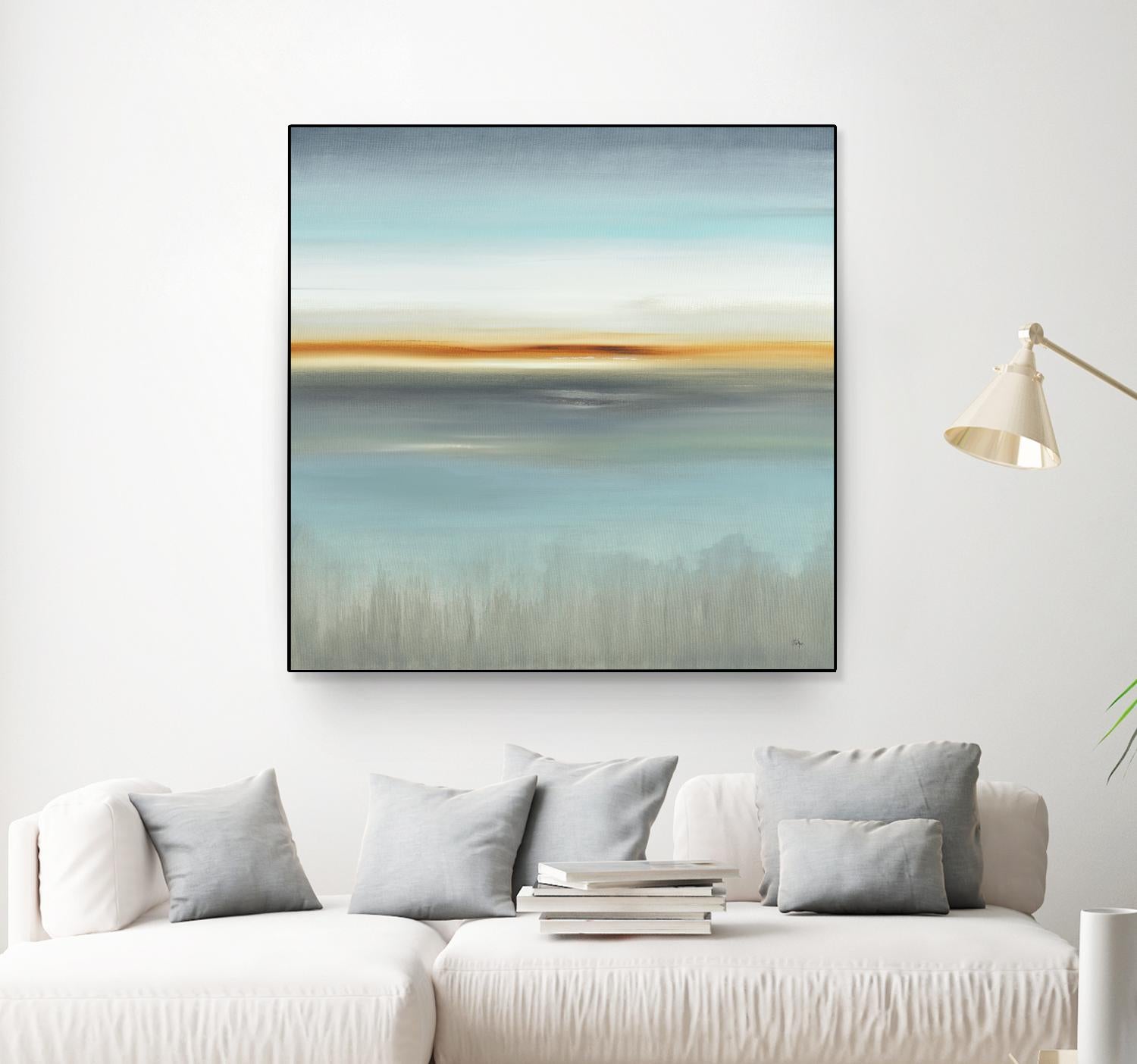 Dreamland III by Lisa Ridgers on GIANT ART - orange abstract