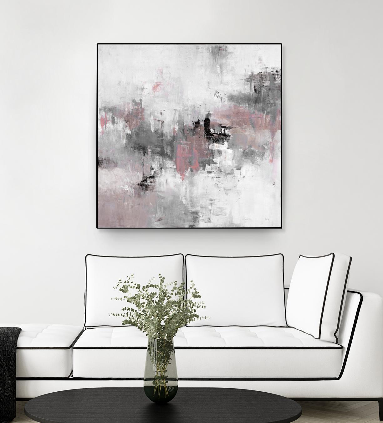 Refocus And Restart by Lisa Ridgers on GIANT ART - grey abstract