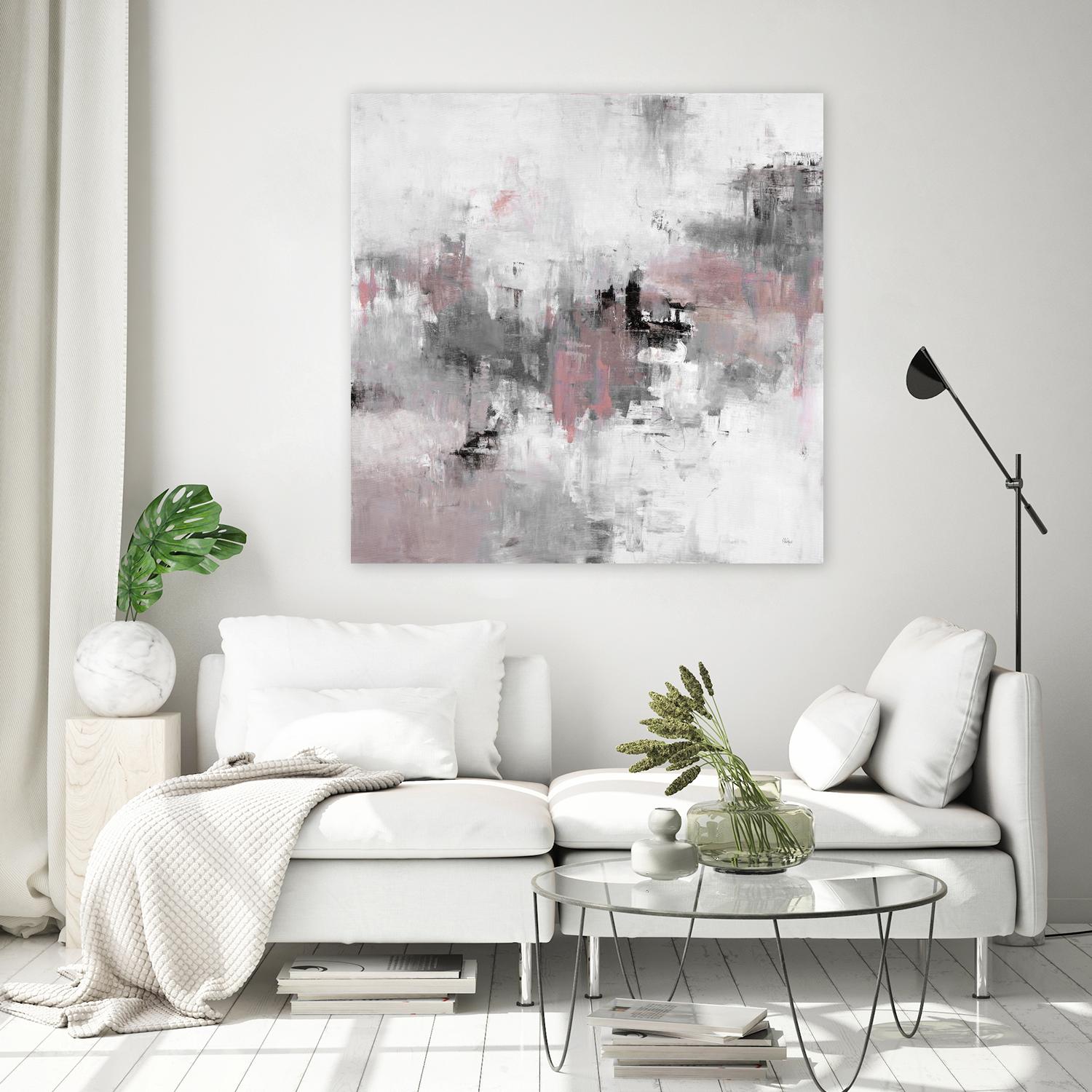 Refocus And Restart by Lisa Ridgers on GIANT ART - grey abstract