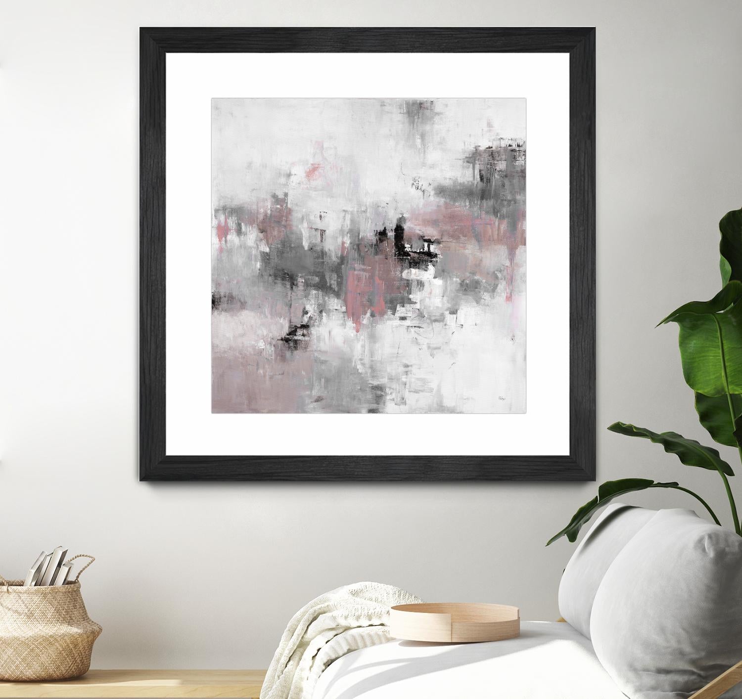 Refocus And Restart by Lisa Ridgers on GIANT ART - grey abstract