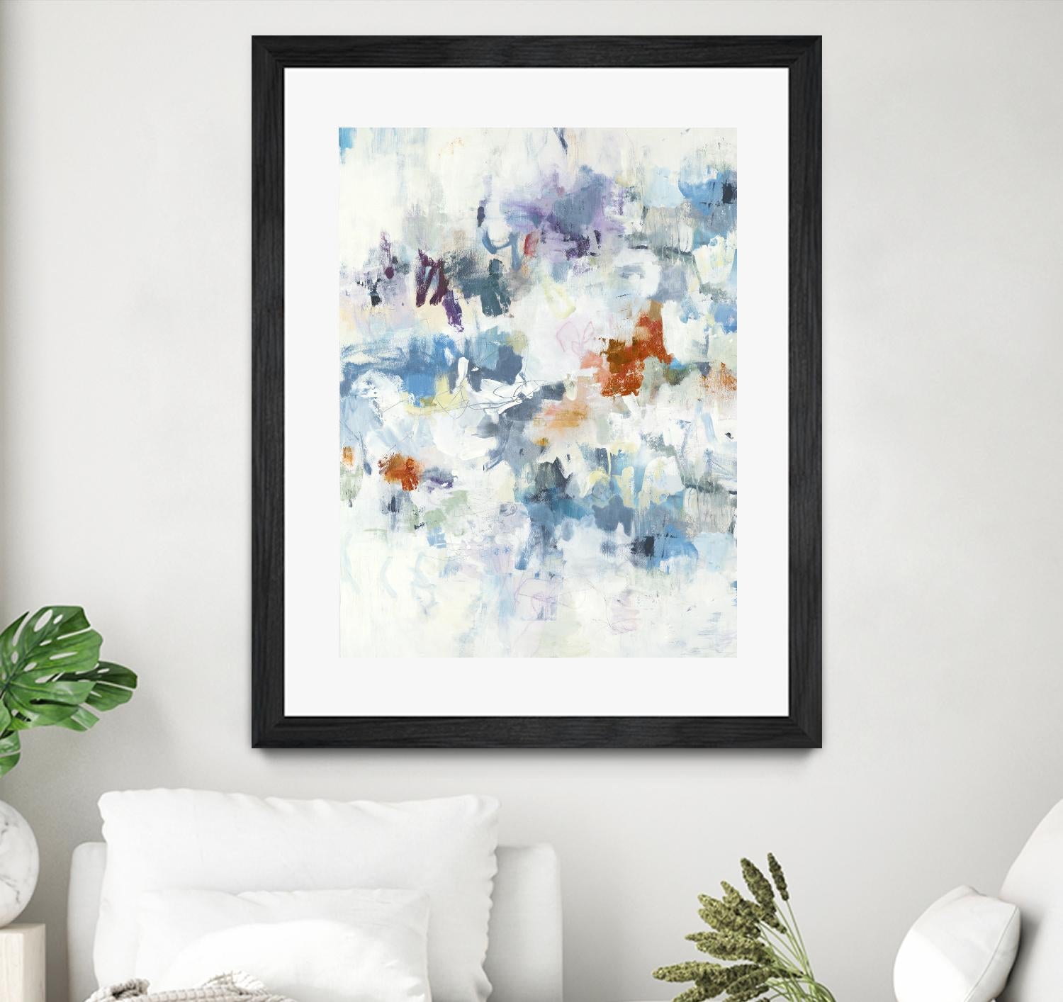 Colour Plays II by Lisa Ridgers on GIANT ART - reds abstract