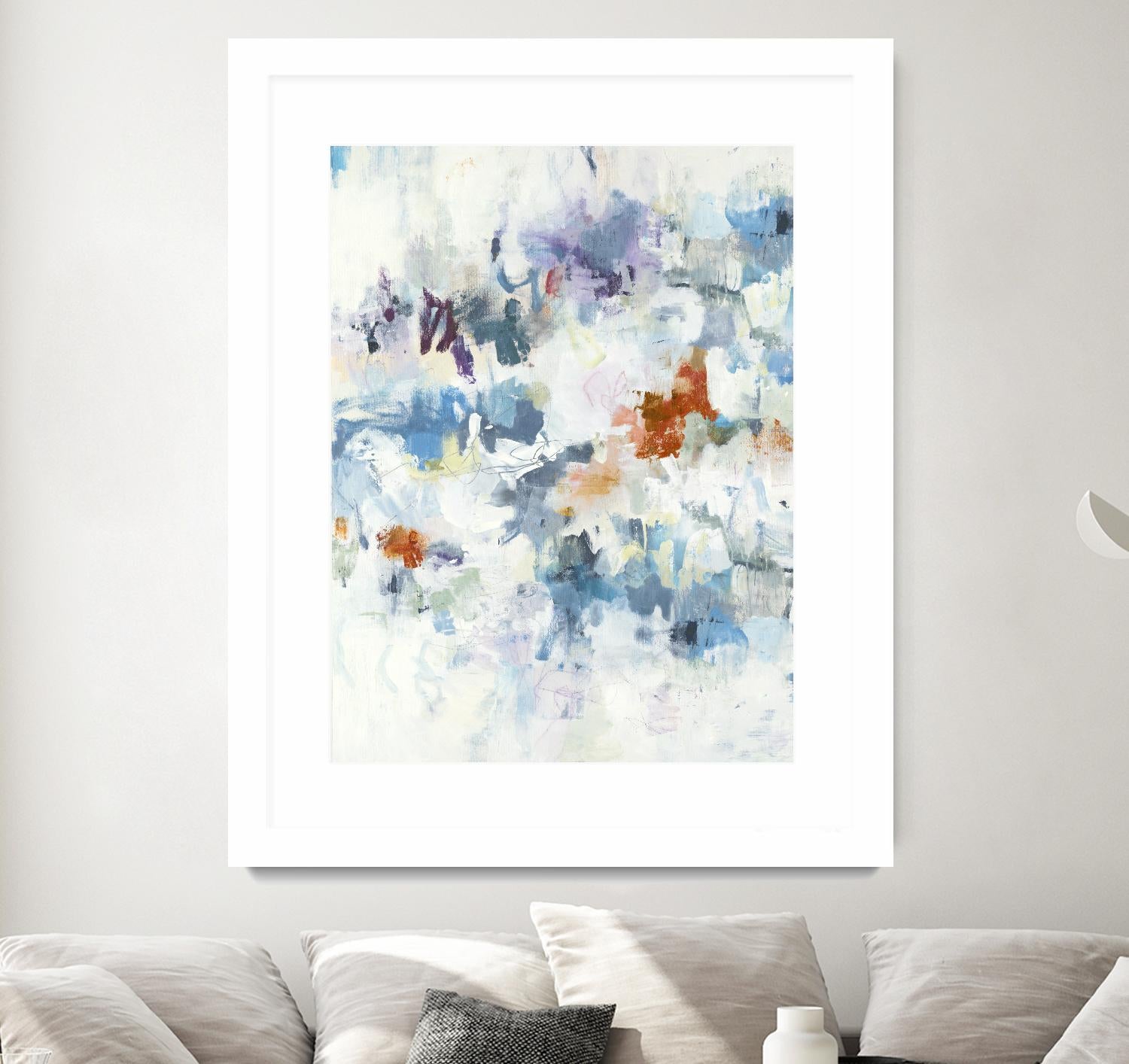 Colour Plays II by Lisa Ridgers on GIANT ART - reds abstract