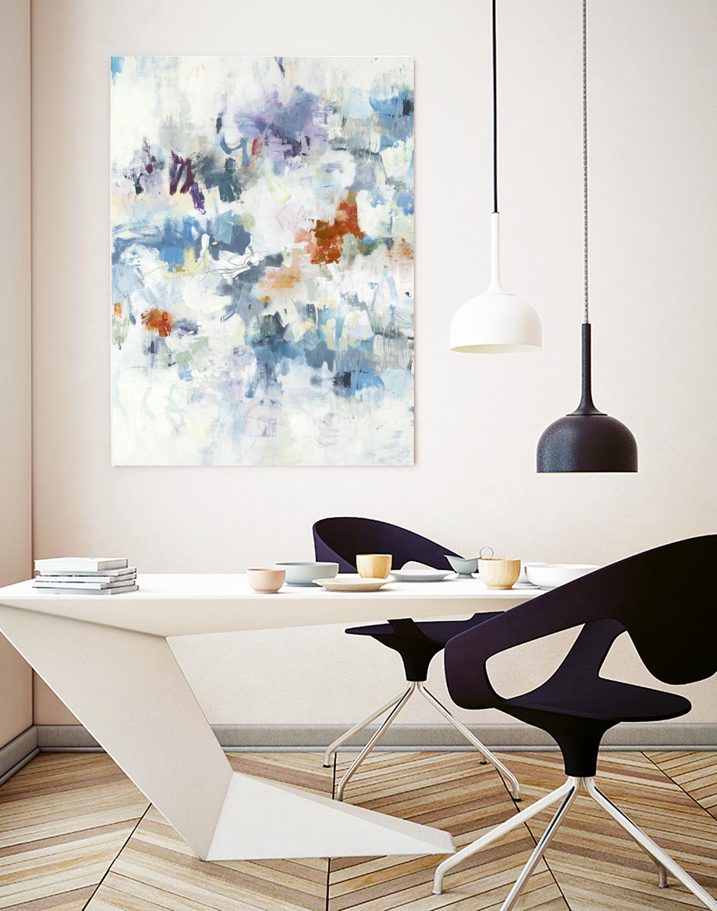 Colour Plays II by Lisa Ridgers on GIANT ART - reds abstract