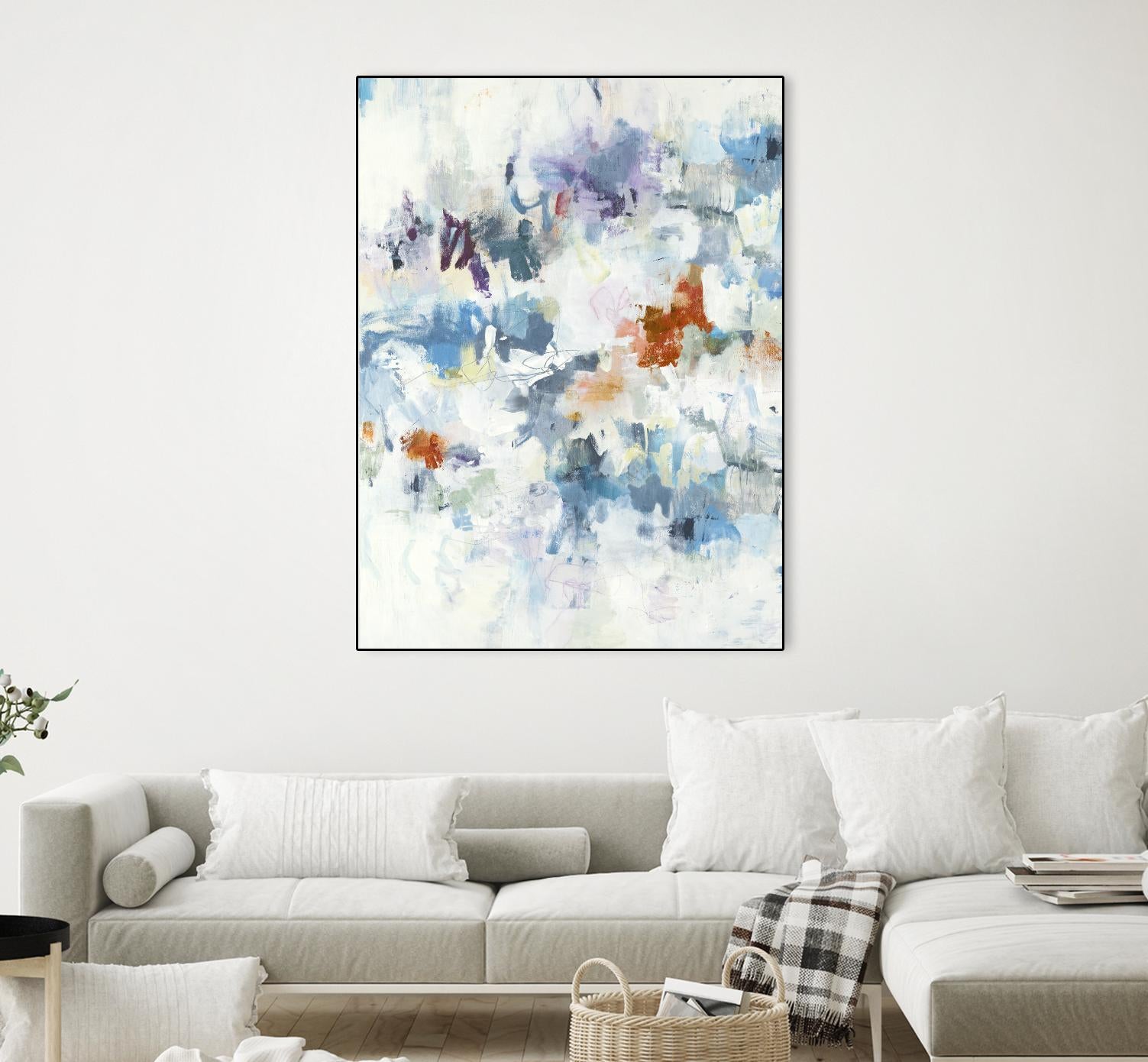 Colour Plays II by Lisa Ridgers on GIANT ART - reds abstract