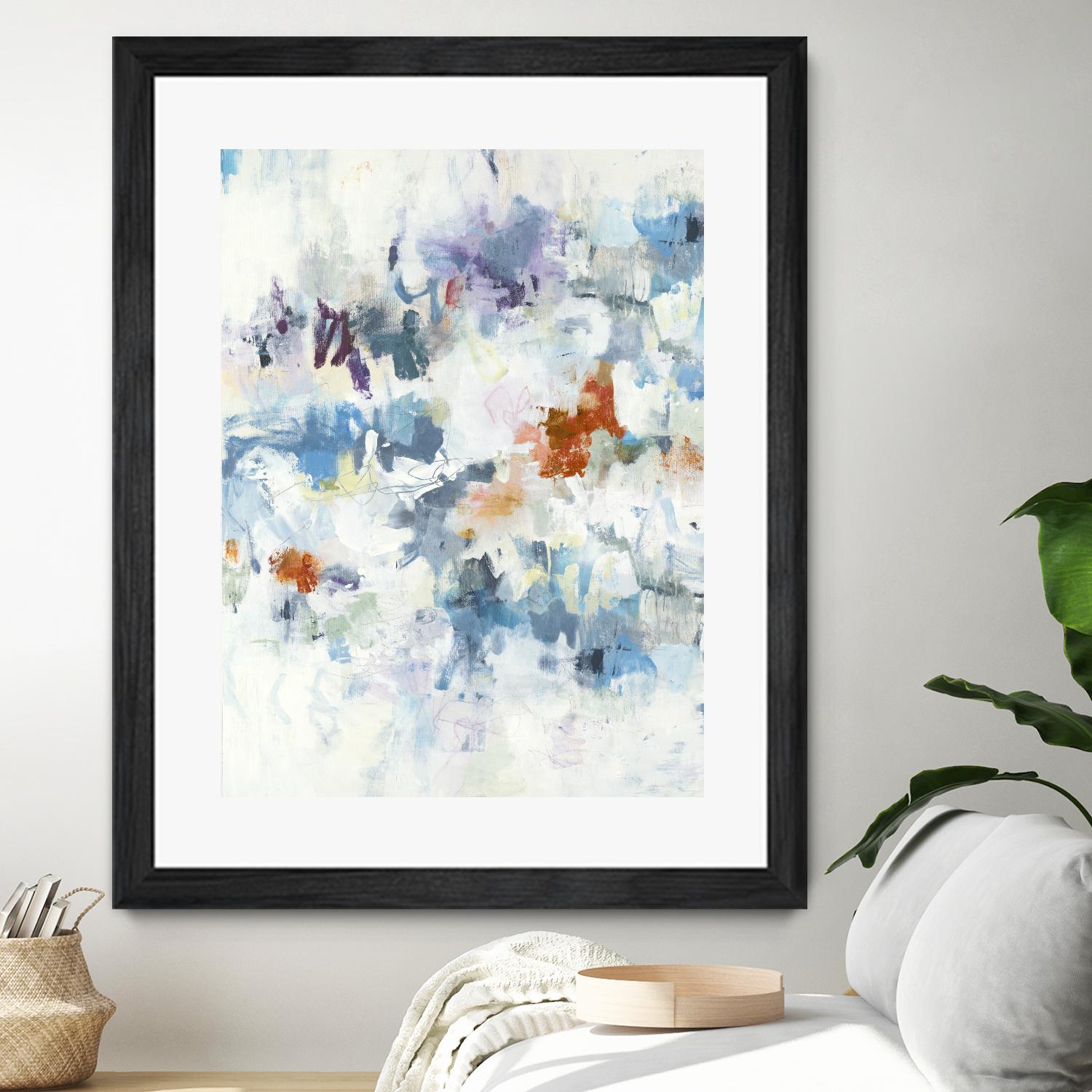 Colour Plays II by Lisa Ridgers on GIANT ART - reds abstract