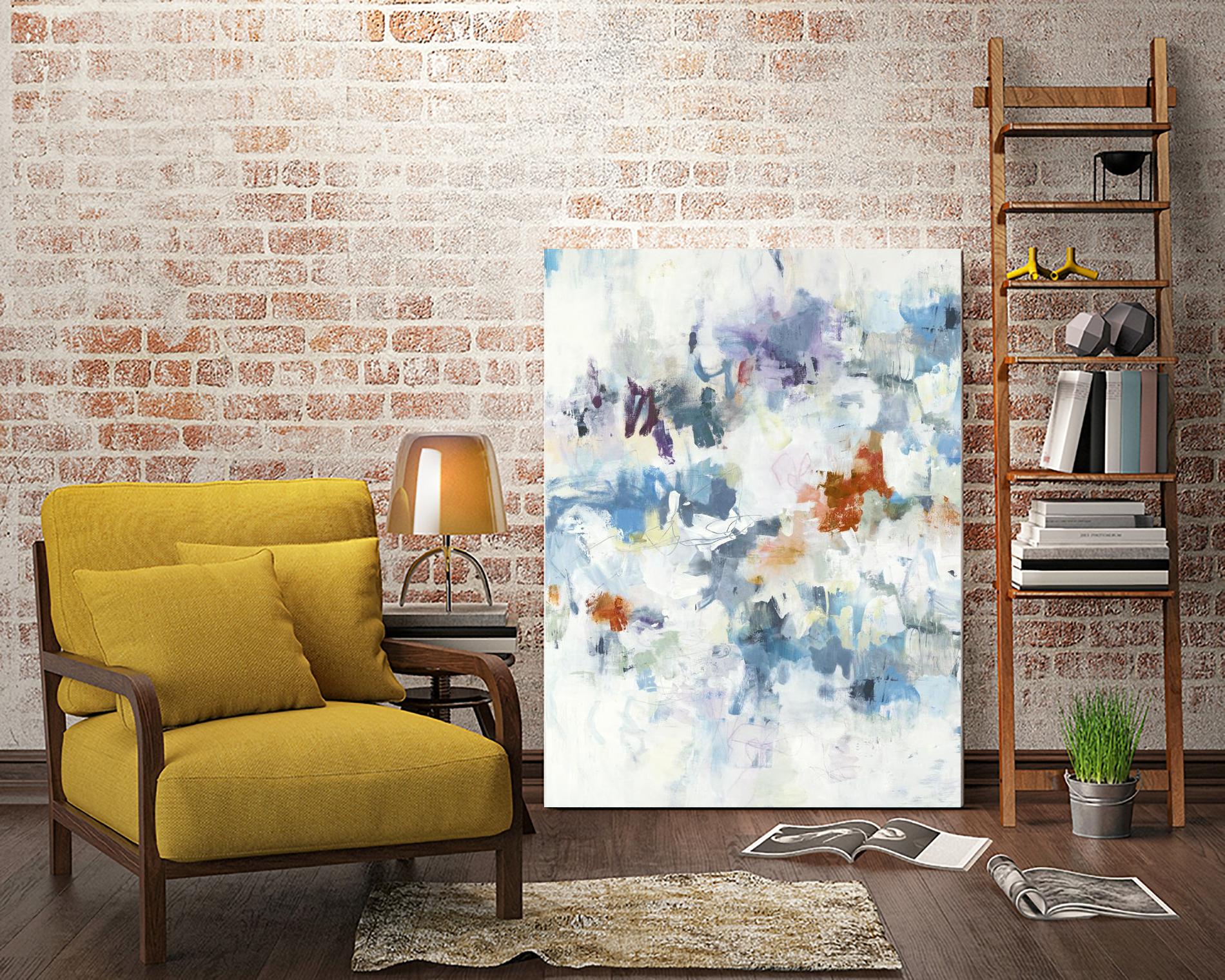 Colour Plays II by Lisa Ridgers on GIANT ART - reds abstract