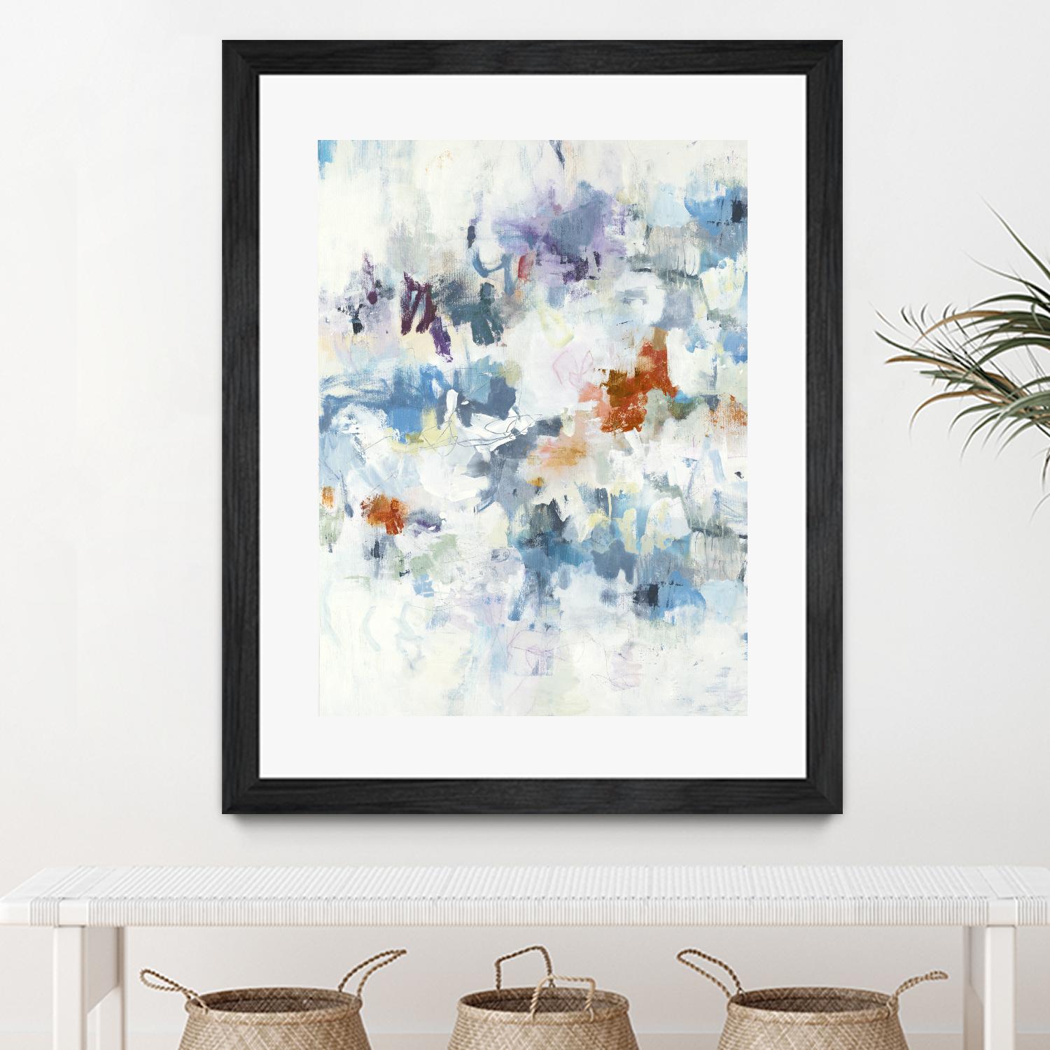 Colour Plays II by Lisa Ridgers on GIANT ART - reds abstract