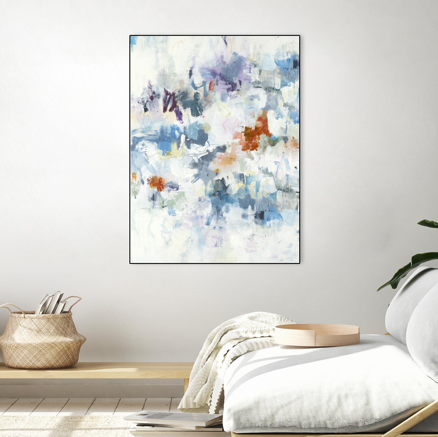 Colour Plays II by Lisa Ridgers on GIANT ART - reds abstract