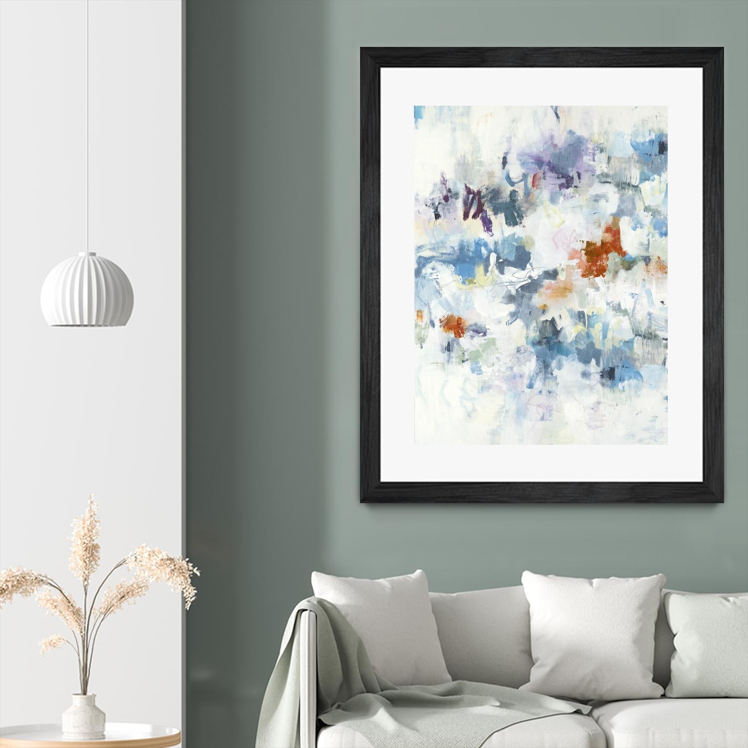 Colour Plays II by Lisa Ridgers on GIANT ART - reds abstract