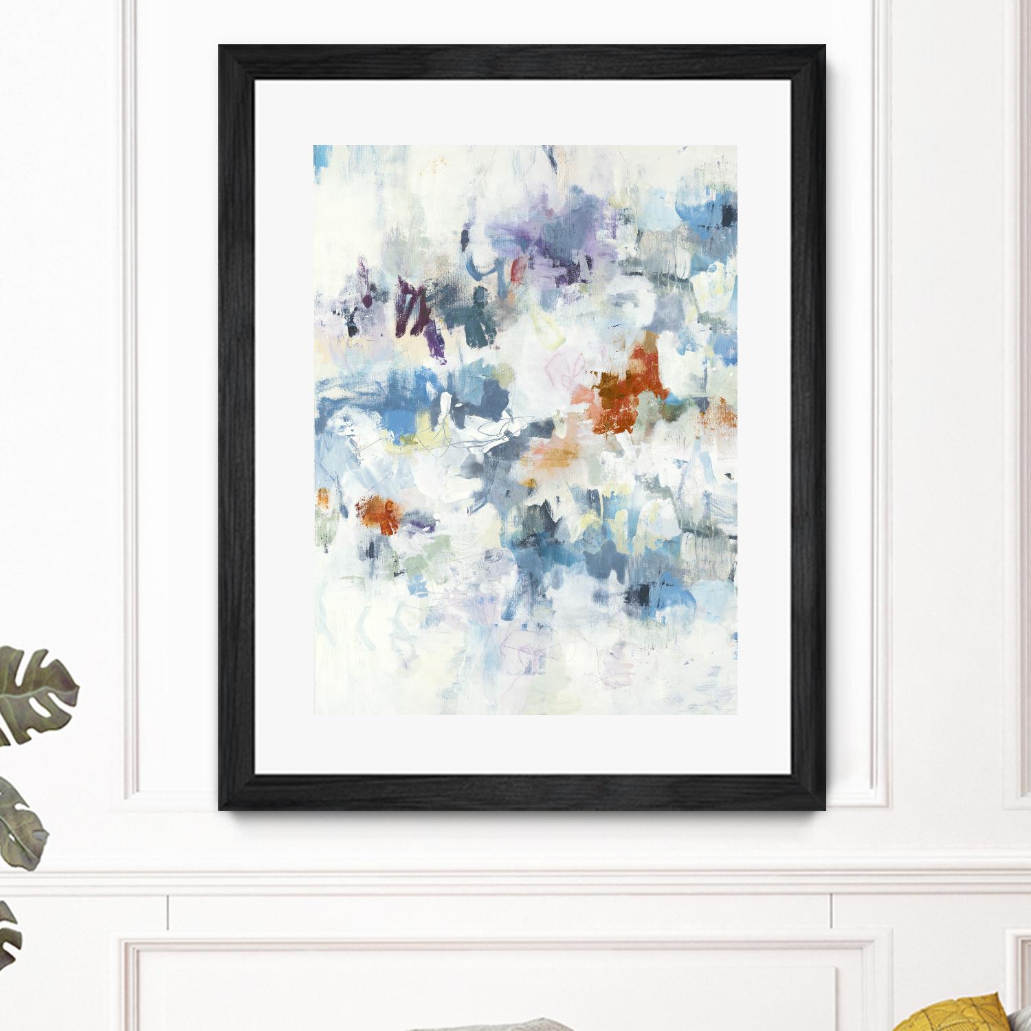 Colour Plays II by Lisa Ridgers on GIANT ART - reds abstract