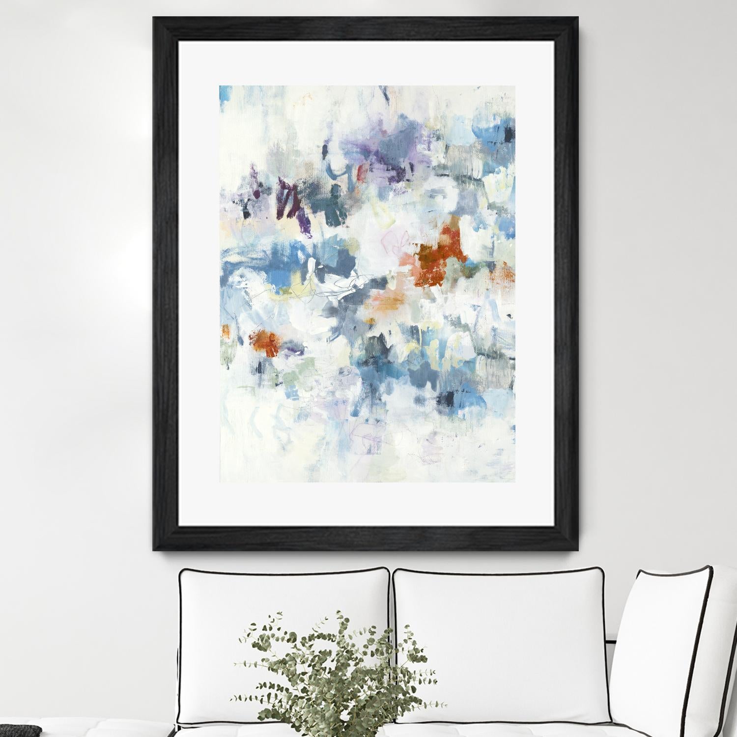 Colour Plays II by Lisa Ridgers on GIANT ART - reds abstract