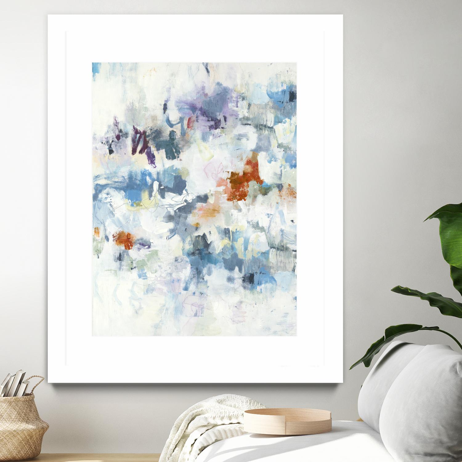 Colour Plays II by Lisa Ridgers on GIANT ART - reds abstract