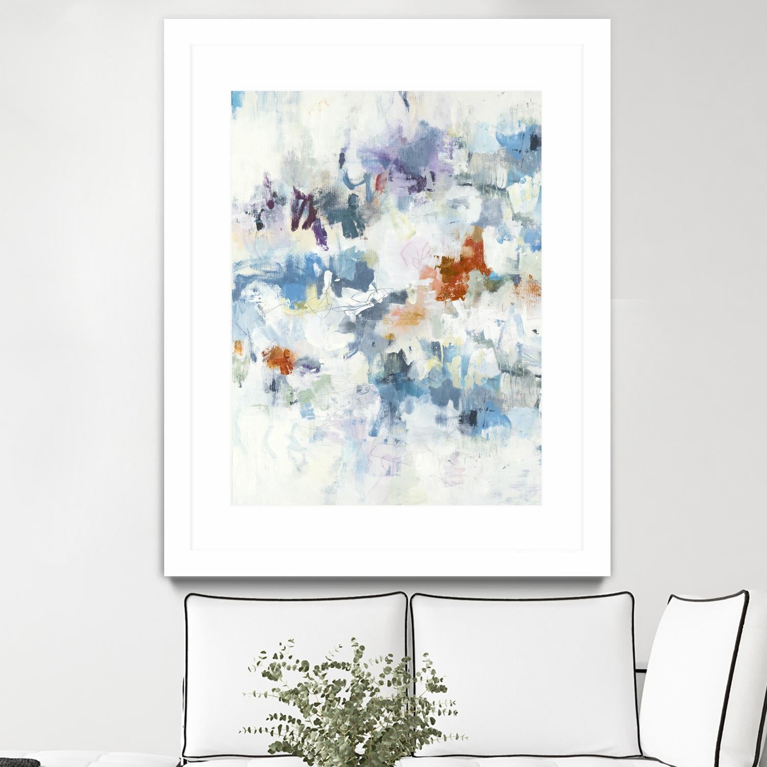 Colour Plays II by Lisa Ridgers on GIANT ART - reds abstract