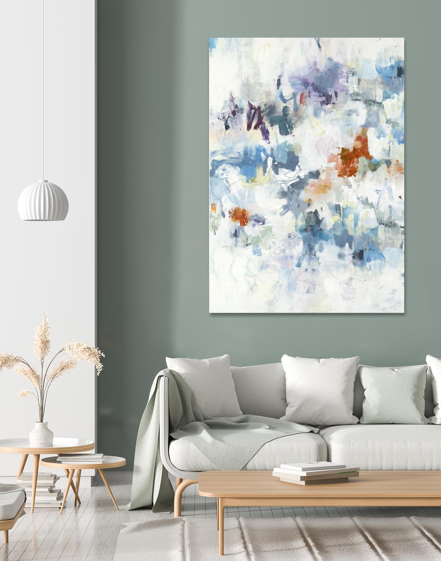 Colour Plays II by Lisa Ridgers on GIANT ART - reds abstract