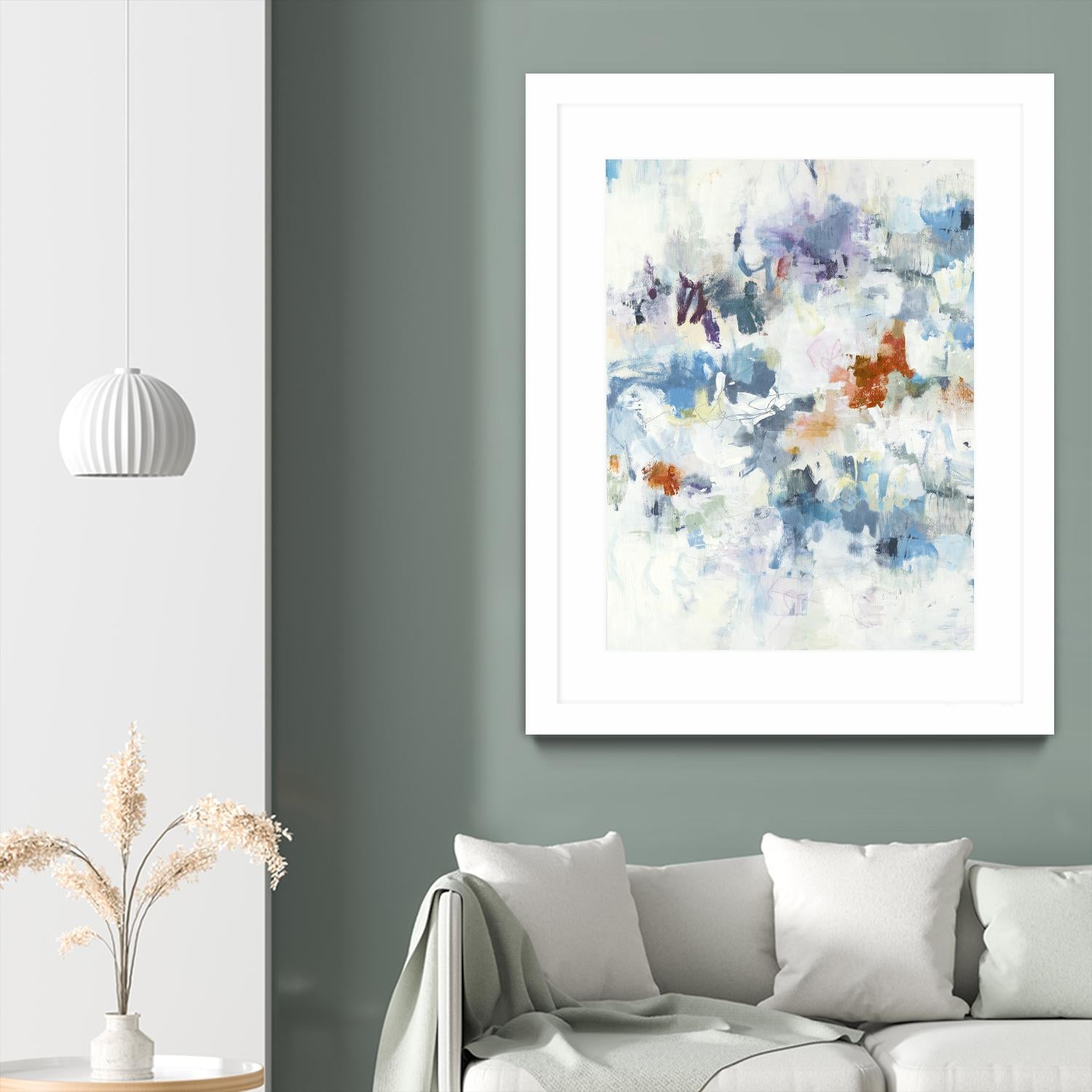 Colour Plays II by Lisa Ridgers on GIANT ART - reds abstract