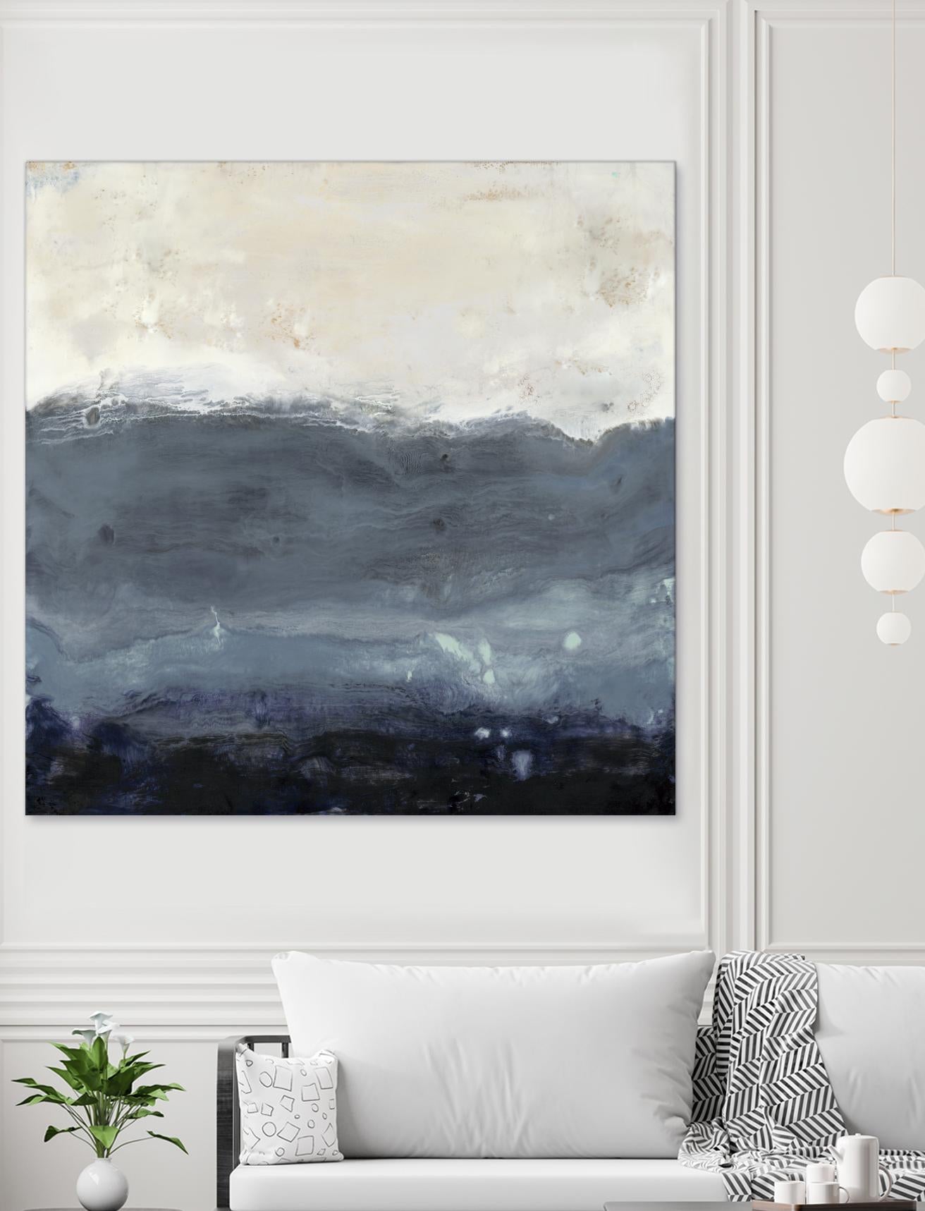 The Storm by Laura VanHorne on GIANT ART - white abstract