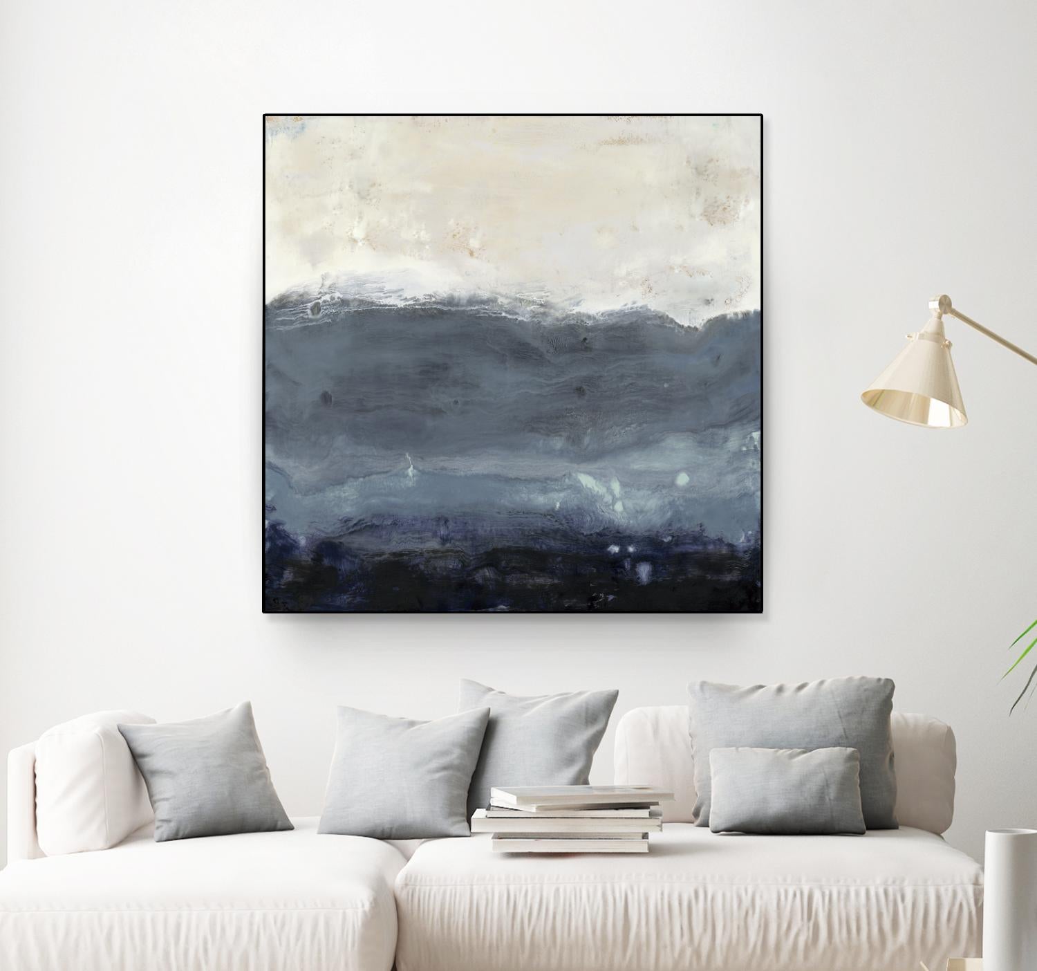 The Storm by Laura VanHorne on GIANT ART - white abstract