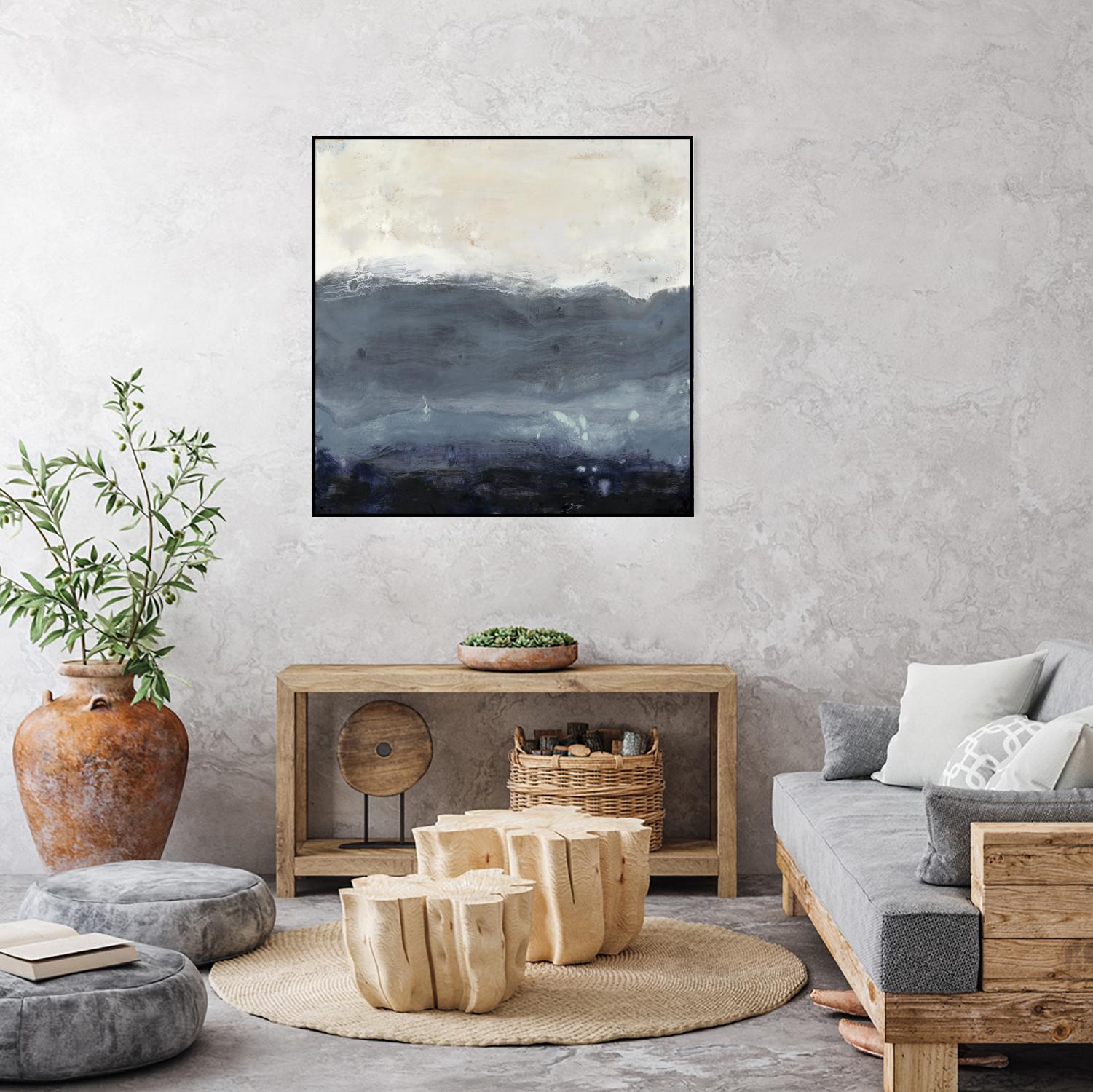 The Storm by Laura VanHorne on GIANT ART - white abstract