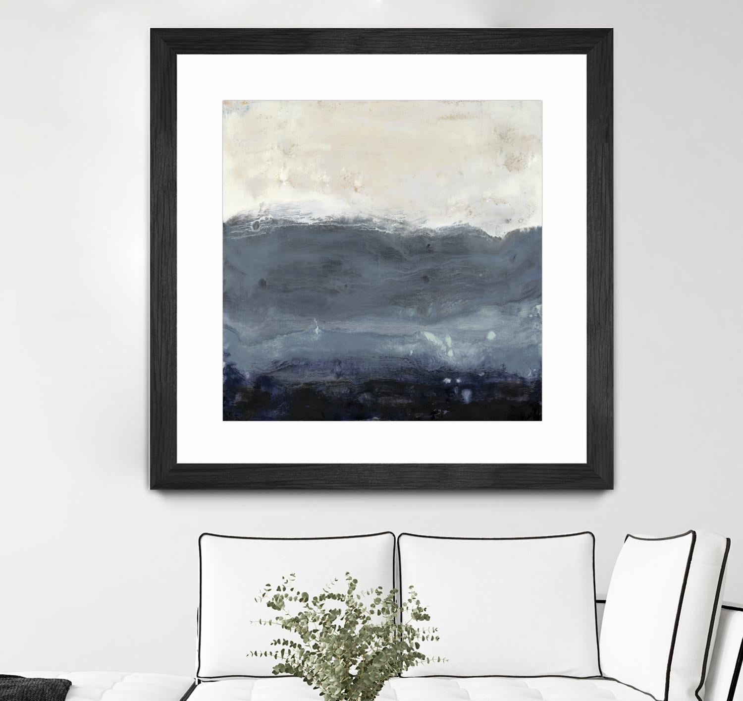 The Storm by Laura VanHorne on GIANT ART - white abstract